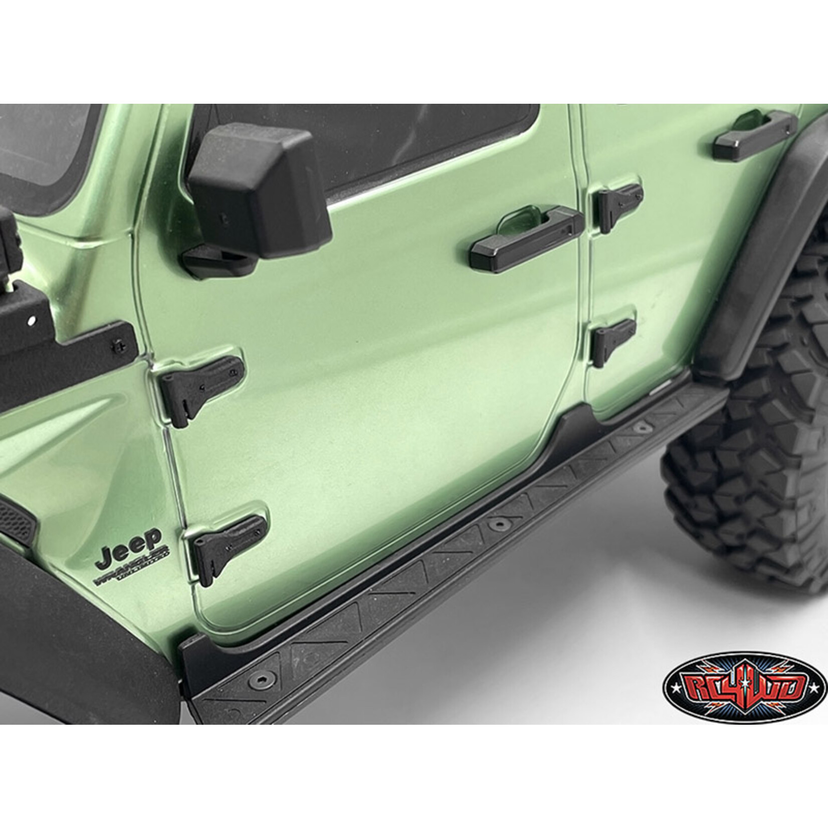 CCHAND #VVV-C1224 RC4WD CChand Axial SCX10 Jeep Wrangler Complete Door and Tailgate Hinge Set