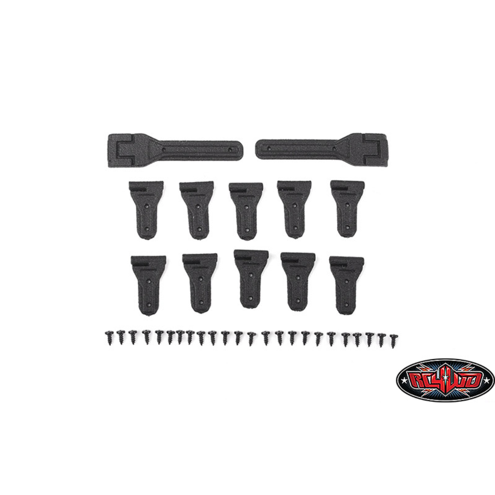 CCHAND #VVV-C1224 RC4WD CChand Axial SCX10 Jeep Wrangler Complete Door and Tailgate Hinge Set