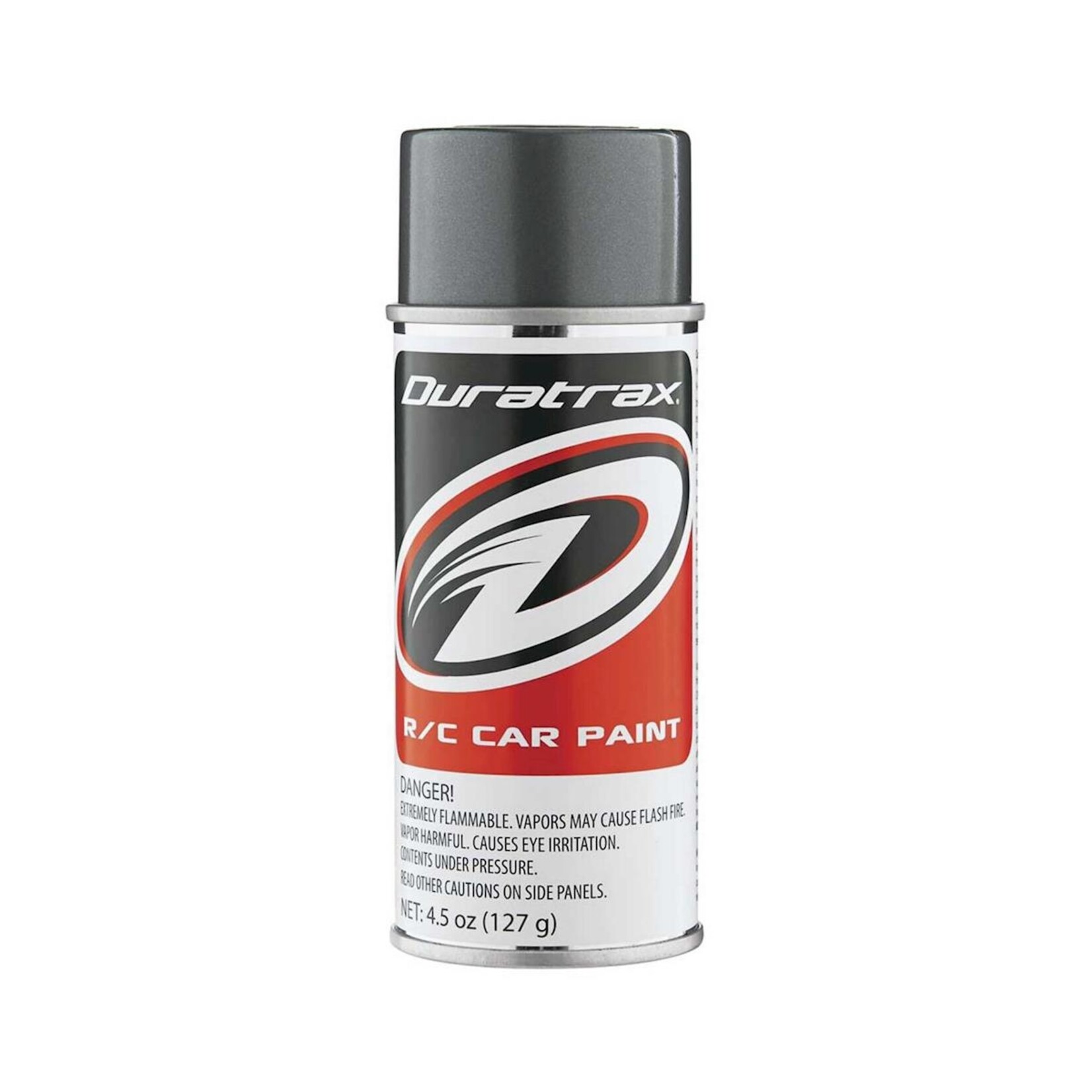 Duratrax DuraTrax Polycarb Lexan Spray Paint (Gunmetal) (4.5oz) #DTXR4263