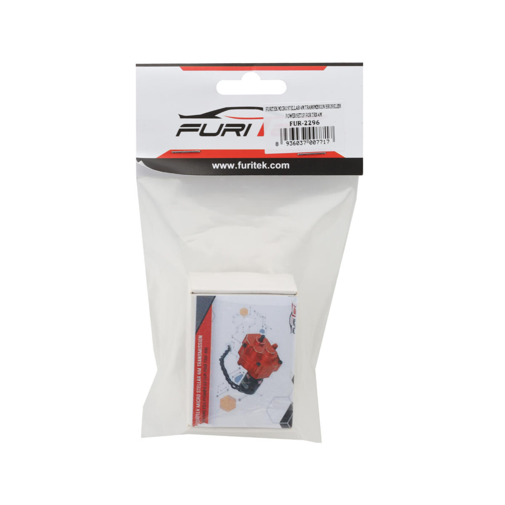 Furitek #FUR-2296 Furitek Traxxas TRX-4M Micro Stellar Transmission & Micro Komodo Brushless Motor (3450kV) #