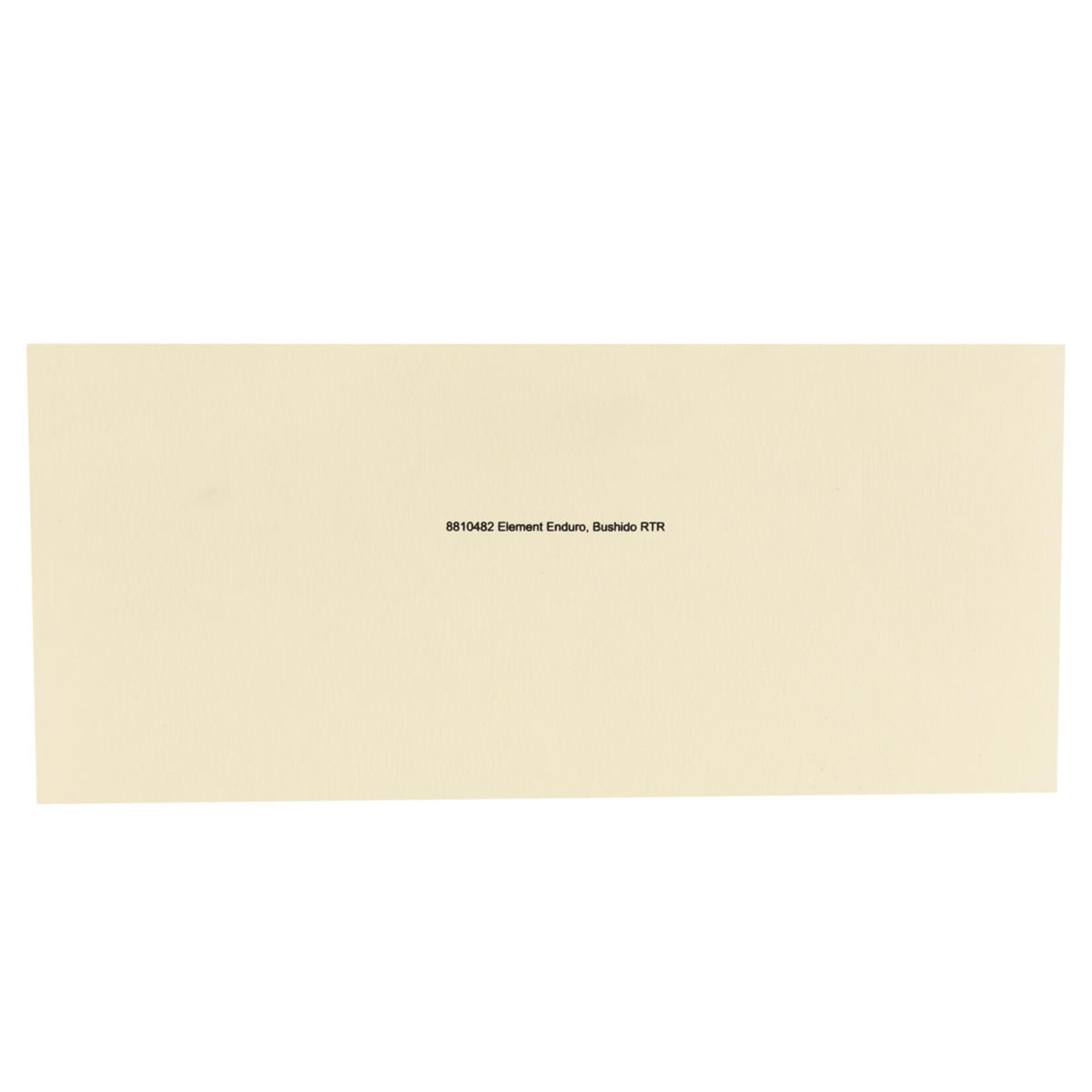 Element RC #42172 Element RC Enduro Bushido Body Set (Clear)