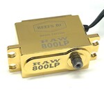 Reefs RC #REEFS160 Reefs RC RAW800LP Digital Waterproof Low Profile Brushless Servo (High Voltage) (Brass Edition)