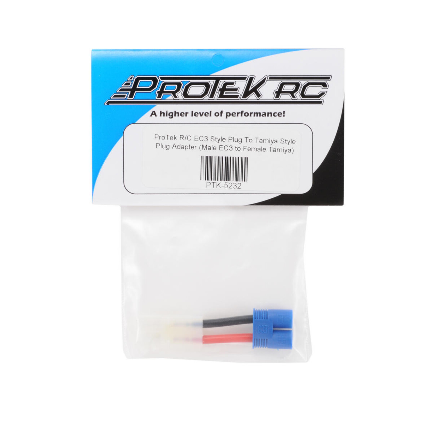 ProTek RC #PTK-5232 ProTek RC EC3 Style to Large Tamiya Style Plug Adapter (Male EC3/Female Tamiya)