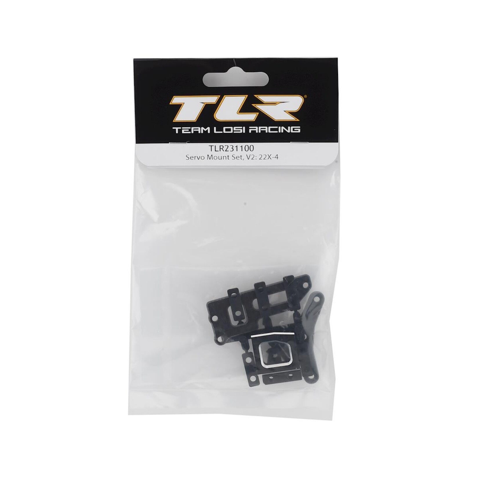 TLR Team Losi Racing 22X-4 V2 Servo Mount Set #TLR231100