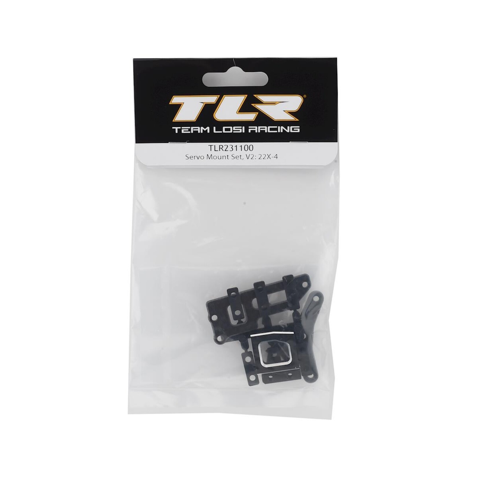 TLR #TLR231100  Team Losi Racing 22X-4 V2 Servo Mount Set
