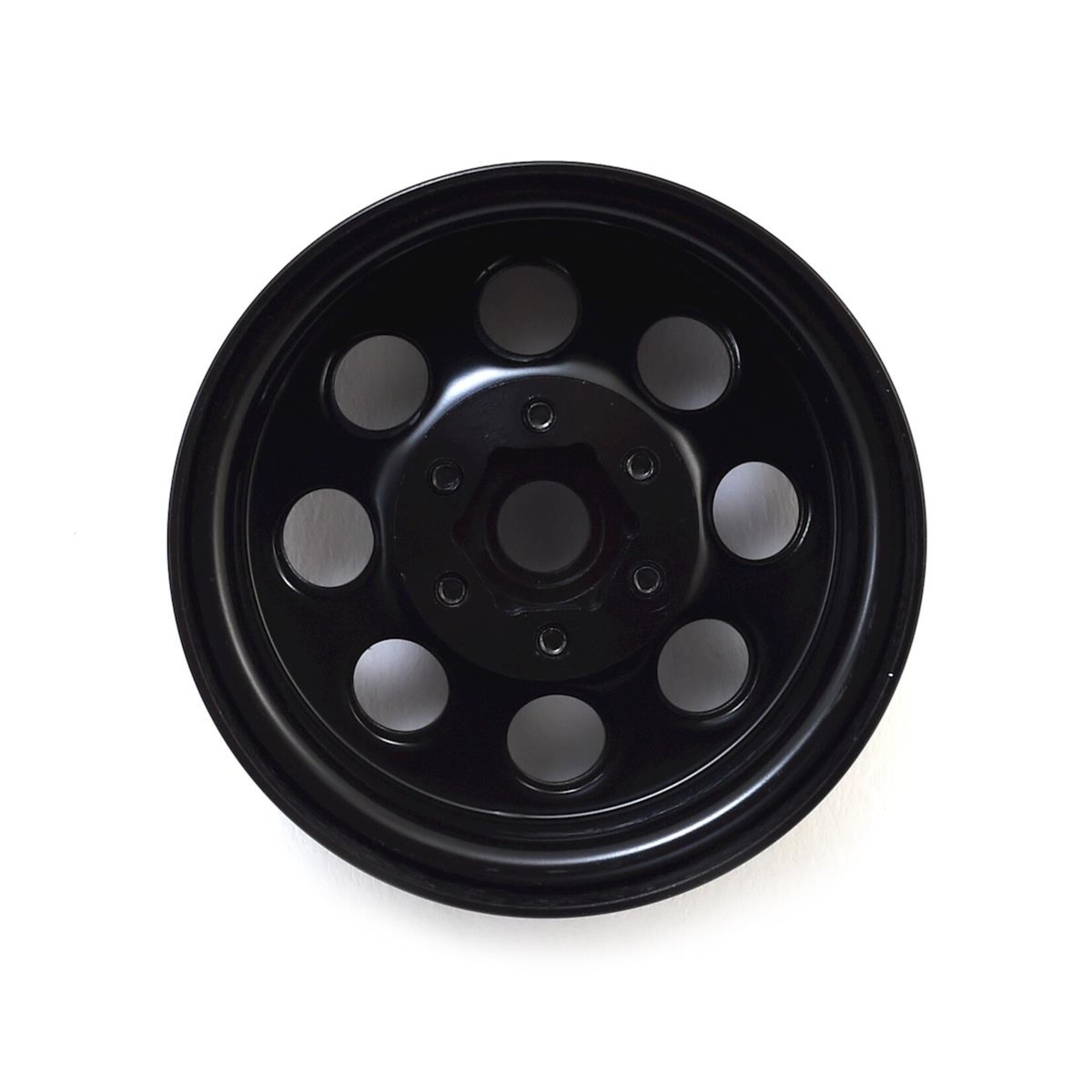 SSD RC SSD RC 8 Hole 1.9” Steel Beadlock Wheels (Black) #SSD00268