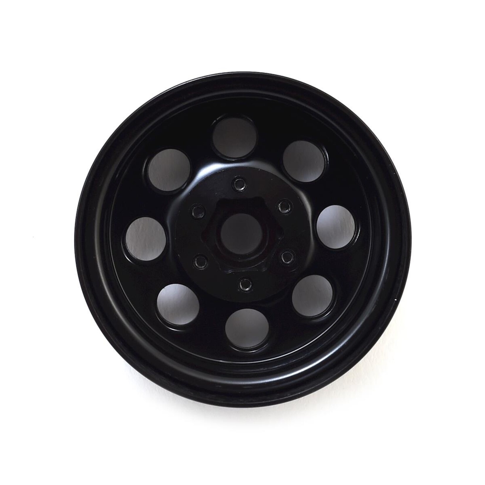SSD RC #SSD00268 SSD RC 8 Hole 1.9” Steel Beadlock Wheels (Black)