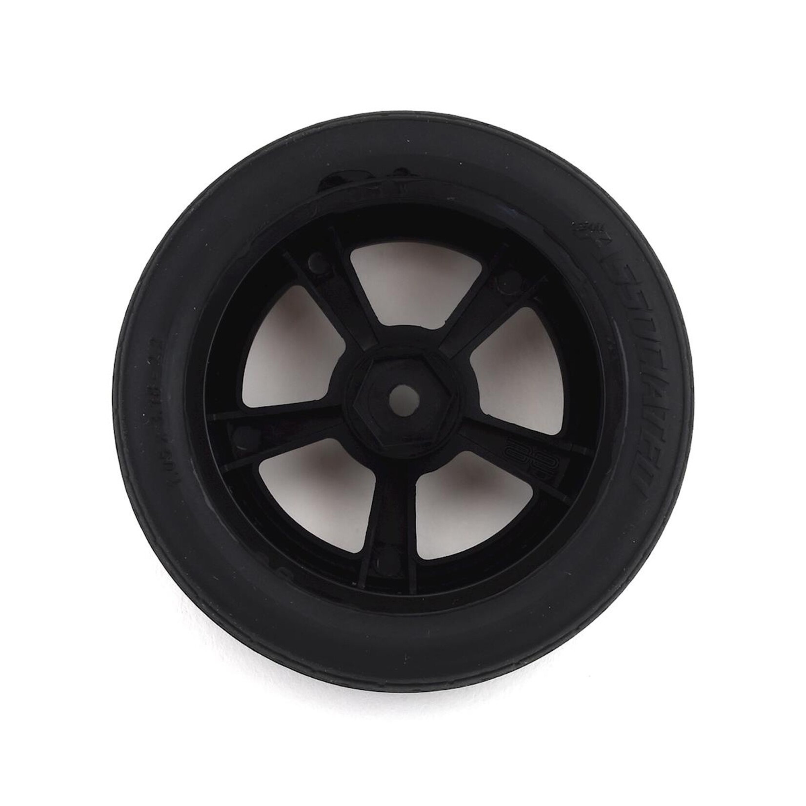 Team Associated #71073  Team Associated DR10 Front Pre-Mounted Drag Racing Tires (2)