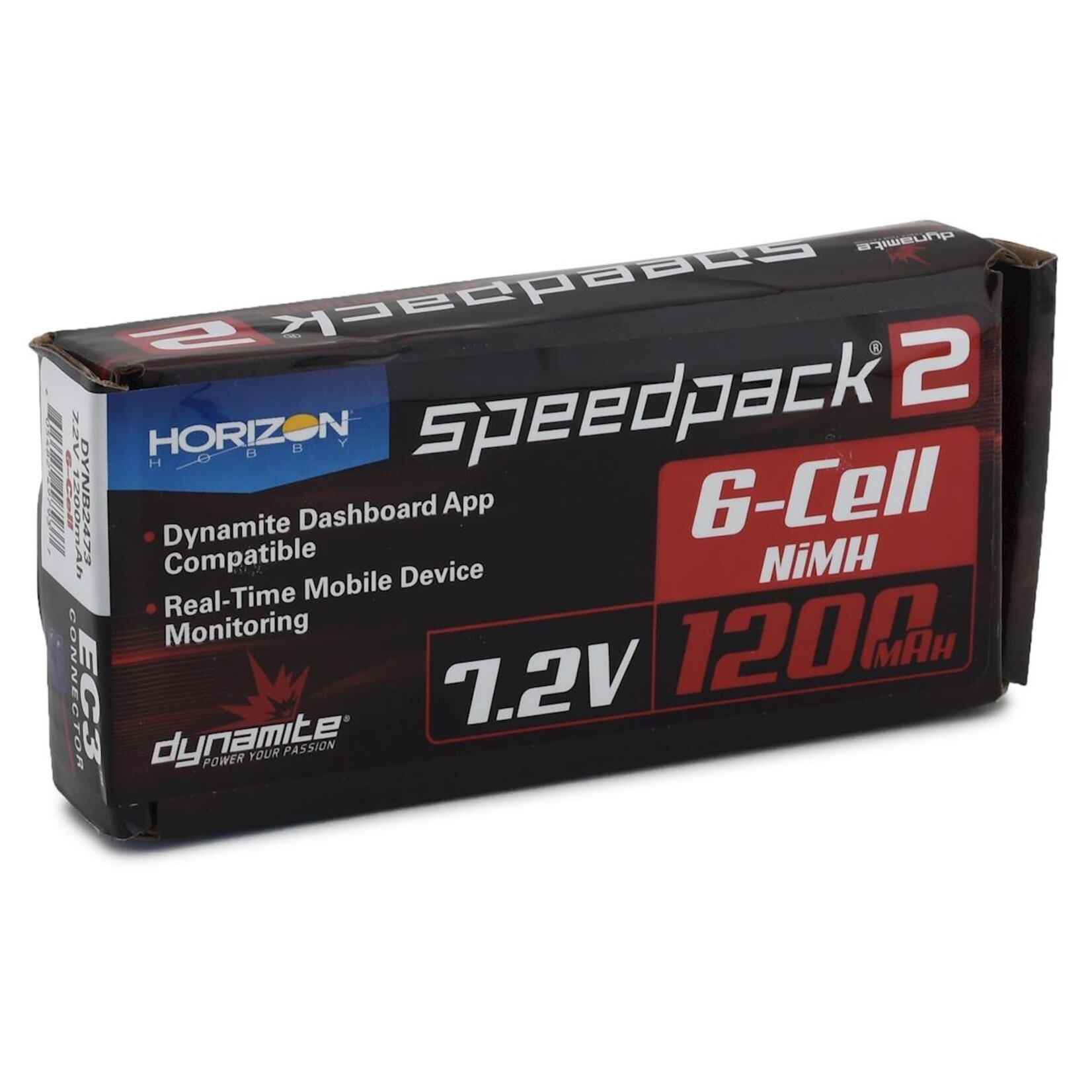 Dynamite Summer Sale #DYNB2473 Dynamite Speedpack2 6-Cell 7.2V NiMH Battery Pack w/EC3 Connector (1200mAh) (Side by Side)