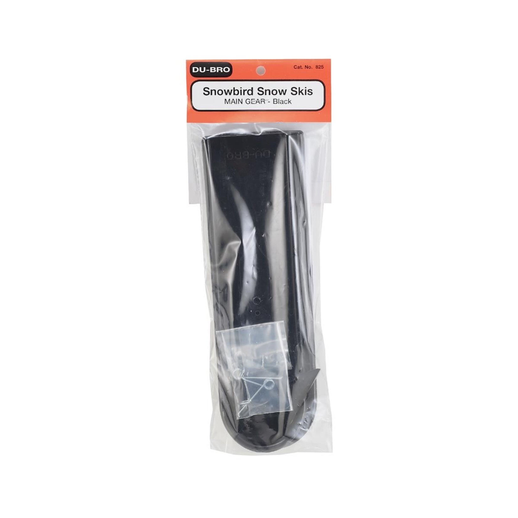 DuBro #825 DuBro Snowbird Snow Skis (Black)