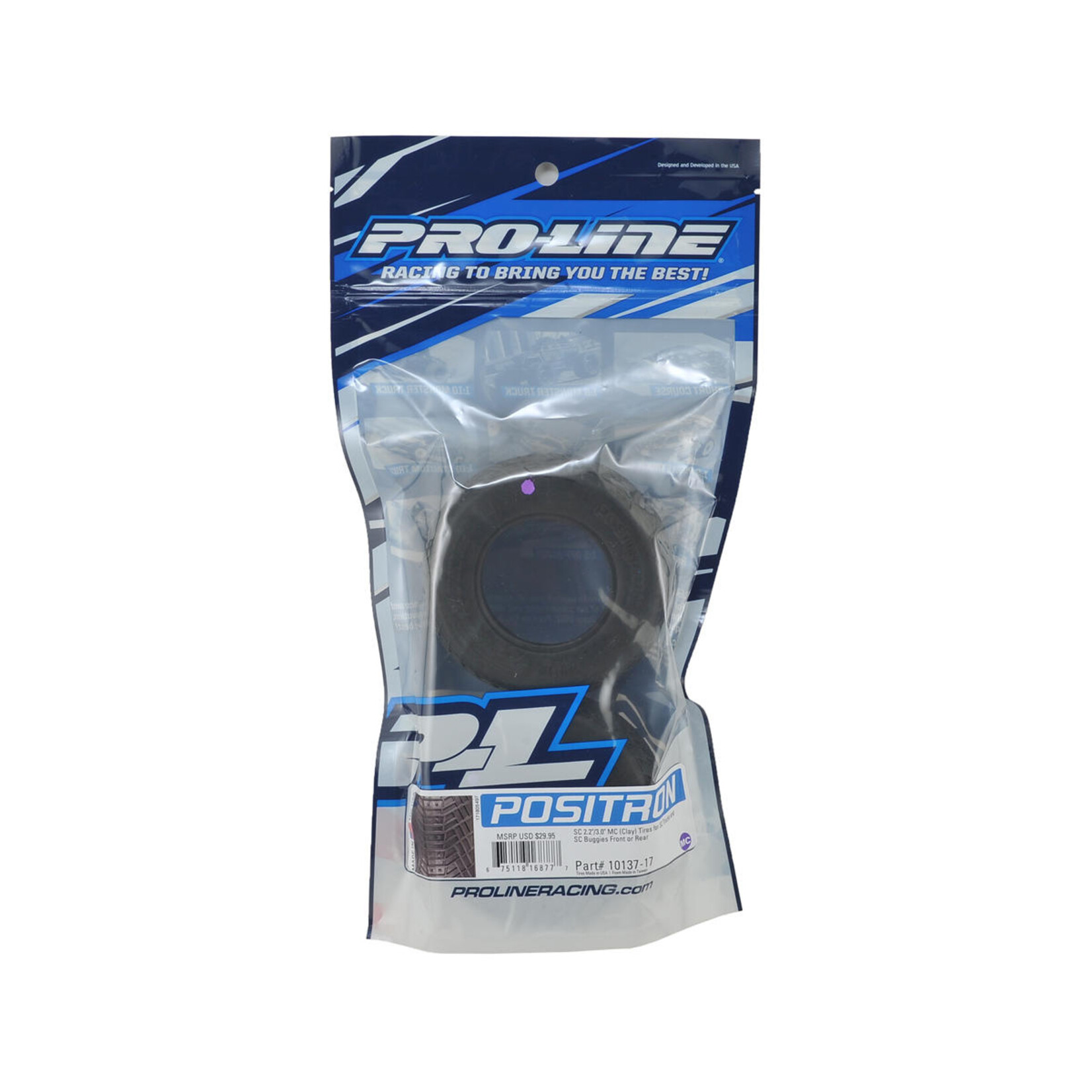 Pro-Line #10137-17  Pro-Line Positron SC 2.2/3.0" Short Course Truck Tires (2) (MC)