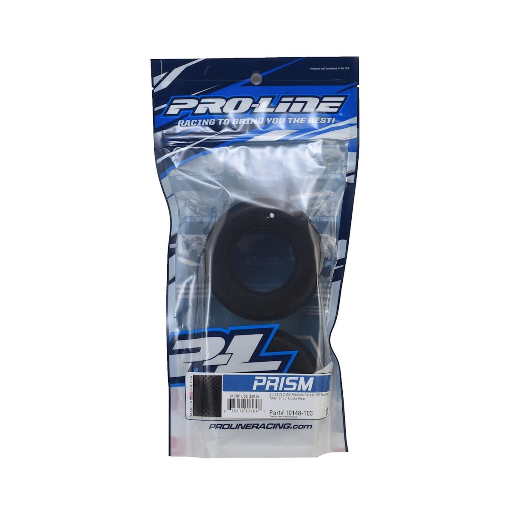 Pro-Line #10148-103  Pro-Line Prism Carpet SC 2.2/3.0" Short Course Truck Tires (2) (Z3)