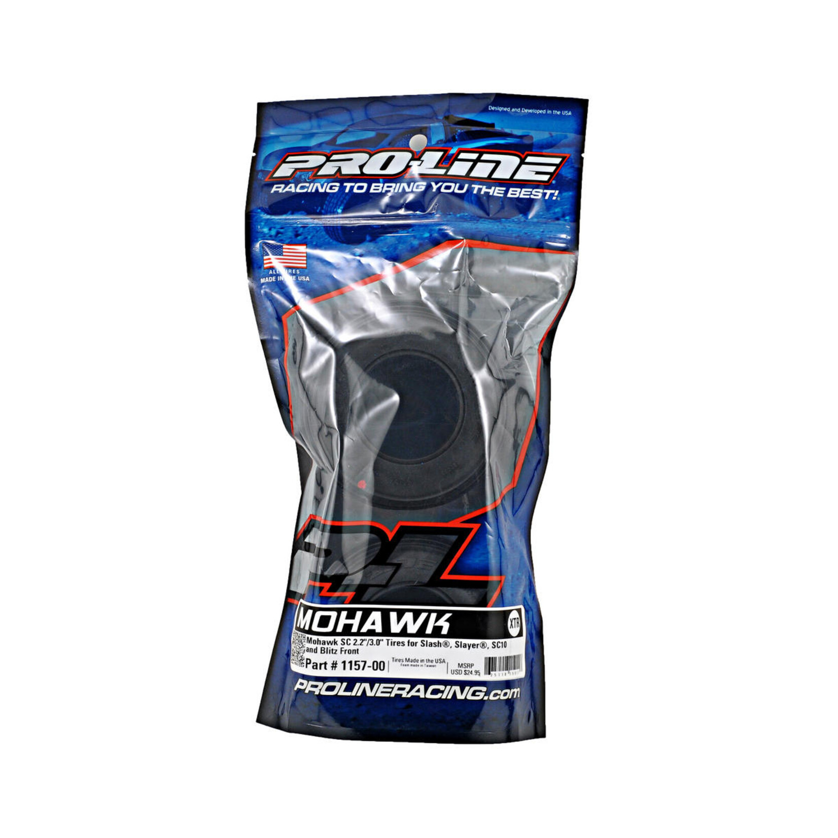 Pro-Line #1157-00  Pro-Line Mohawk SC 2.2/3.0 Short Course Truck Tires (2) (XTR)