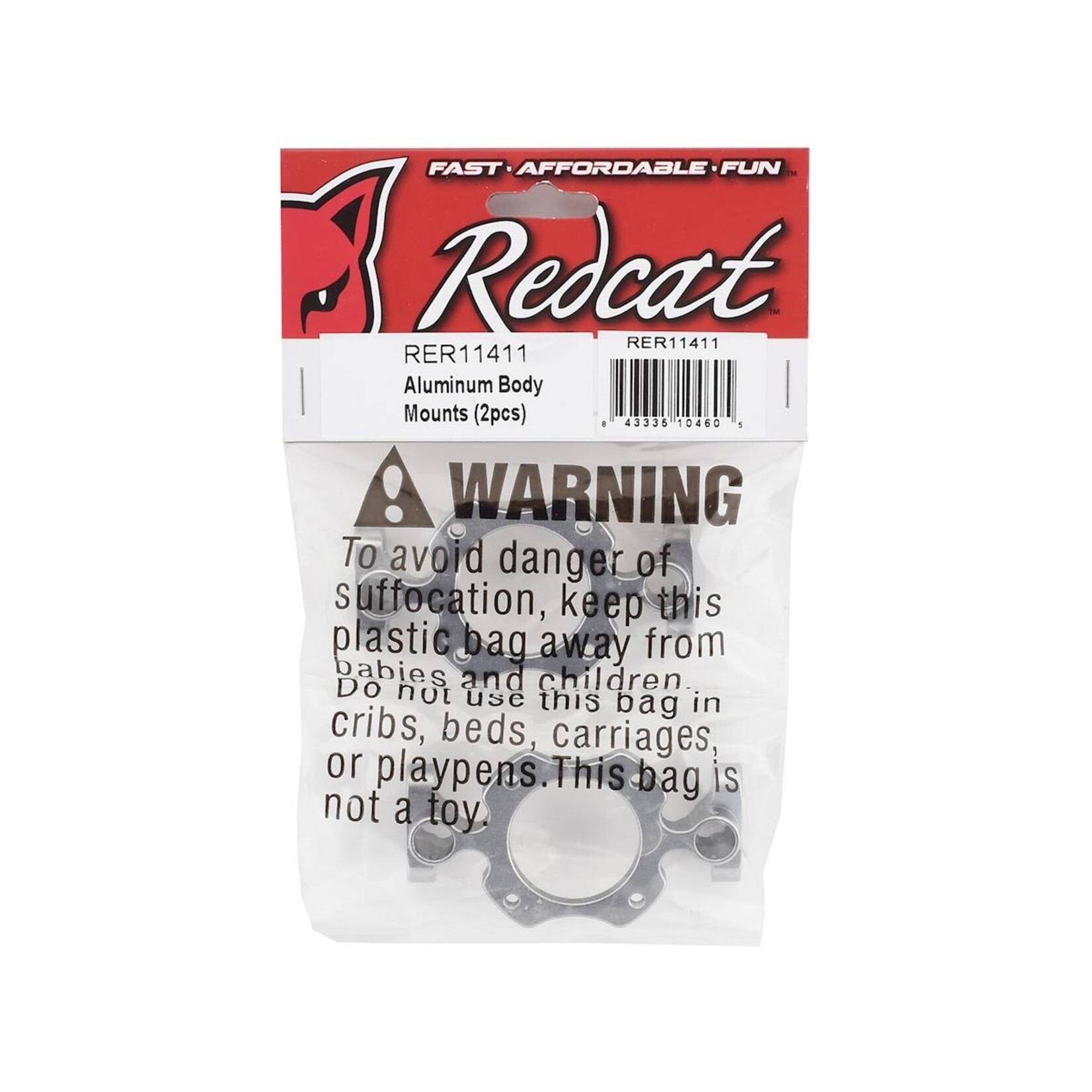 Redcat Racing #RER11411 RedCat Racing Gen8 Aluminum Body Mounts (2)