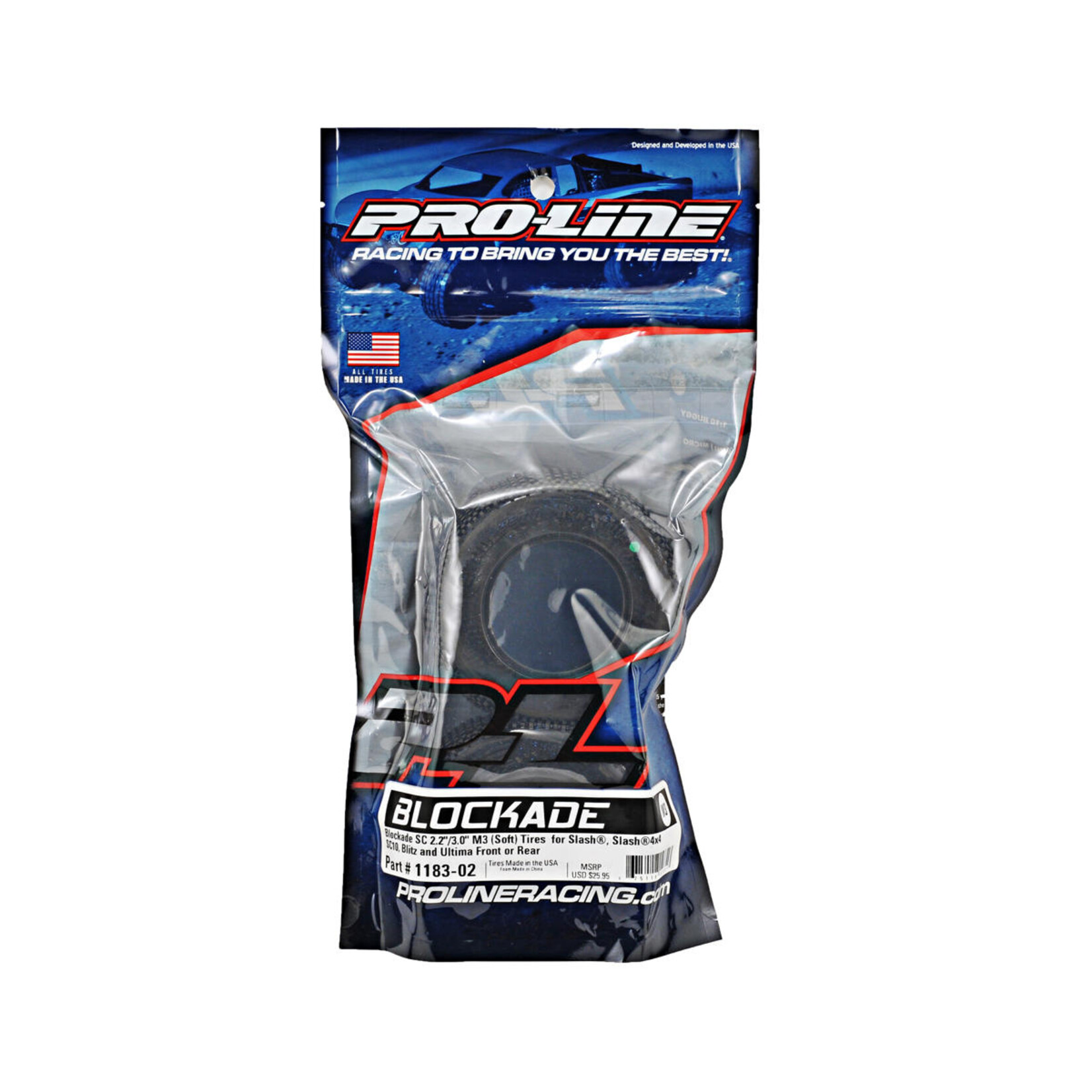 Pro-Line #1183-02 Pro-Line Blockade SC 2.2"/3.0" Short Course Truck Tires (2) (M3)