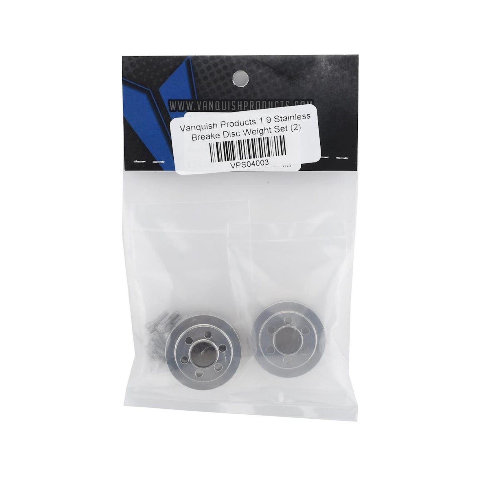 Vanquish Products #VPS04003 Vanquish Products 1.9" Stainless Brake Disc Weight Set (2)