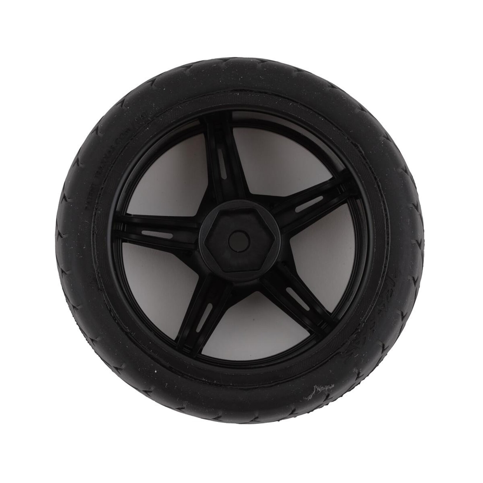 Traxxas Traxxas 2.1" Response Pre-Mounted Front Tires w/Split-Spoke Wheels (Black Chrome) #9370