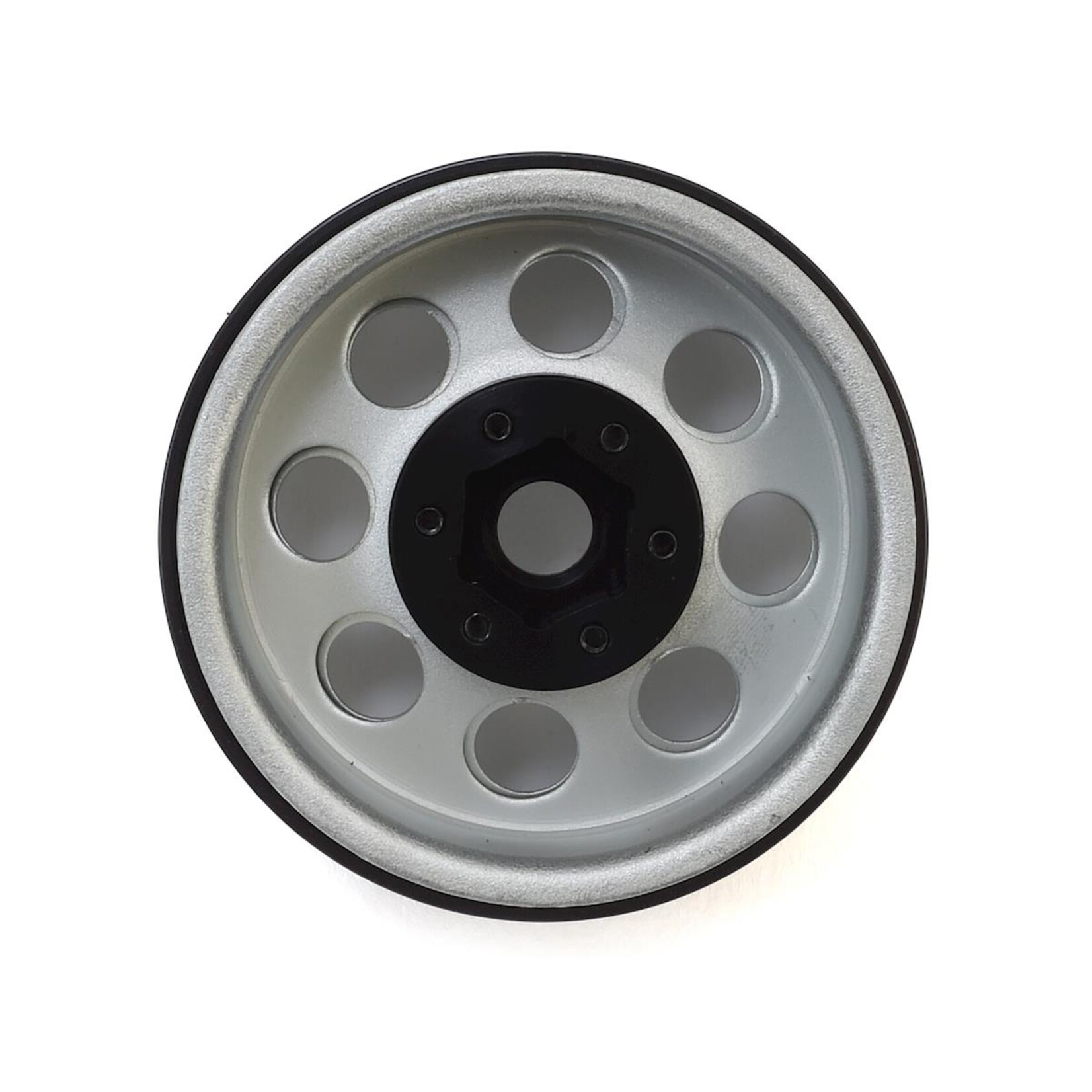 SSD RC #SSD00266 SSD RC 8 Hole 1.9" Steel Beadlock Wheels (Silver)