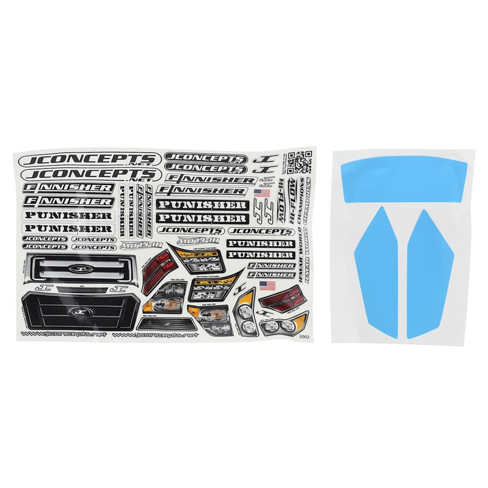 JConcepts #0388 JConcepts RC10T6.1/YZ-2T Finnisher 1/10 Stadium Truck Body (Clear)