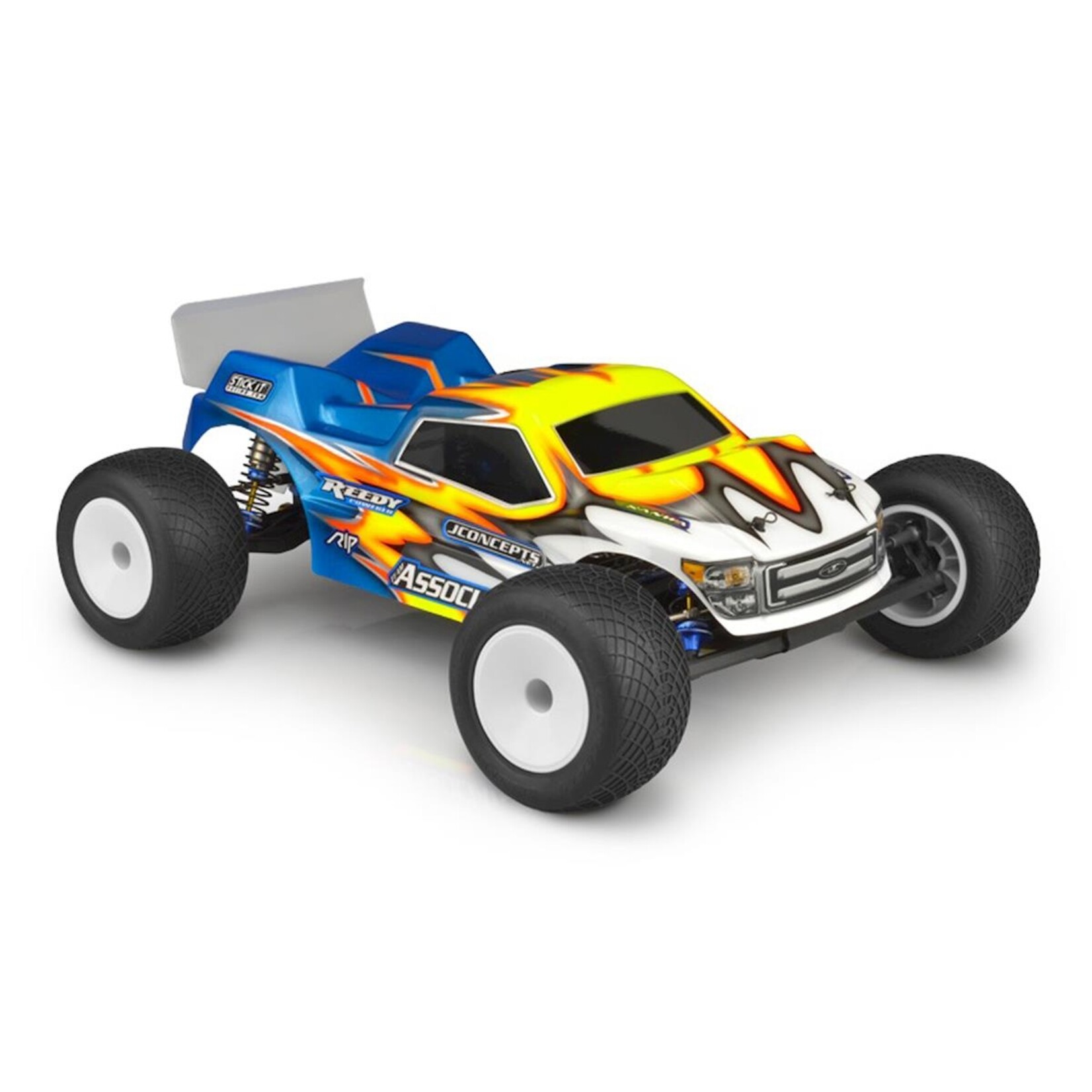 JConcepts #0388 JConcepts RC10T6.1/YZ-2T Finnisher 1/10 Stadium Truck Body (Clear)