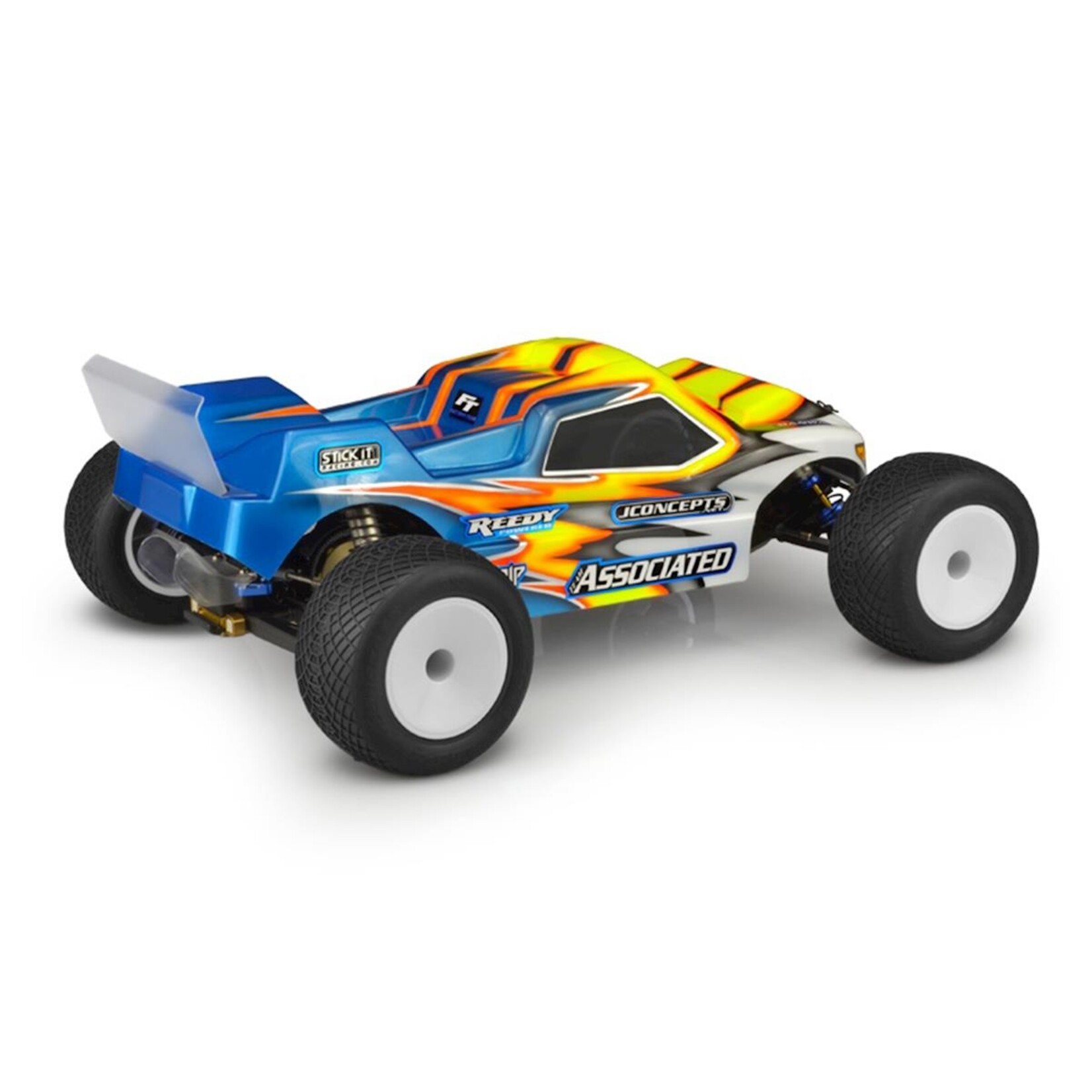JConcepts #0388 JConcepts RC10T6.1/YZ-2T Finnisher 1/10 Stadium Truck Body (Clear)