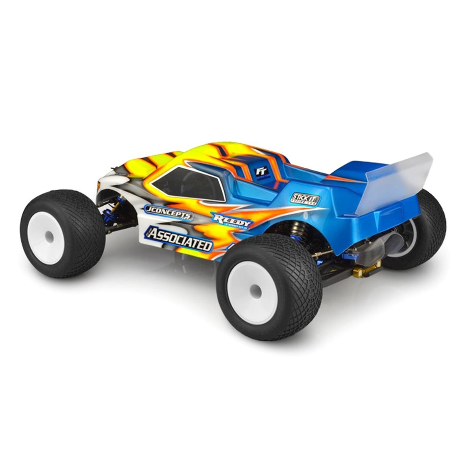 JConcepts #0388 JConcepts RC10T6.1/YZ-2T Finnisher 1/10 Stadium Truck Body (Clear)