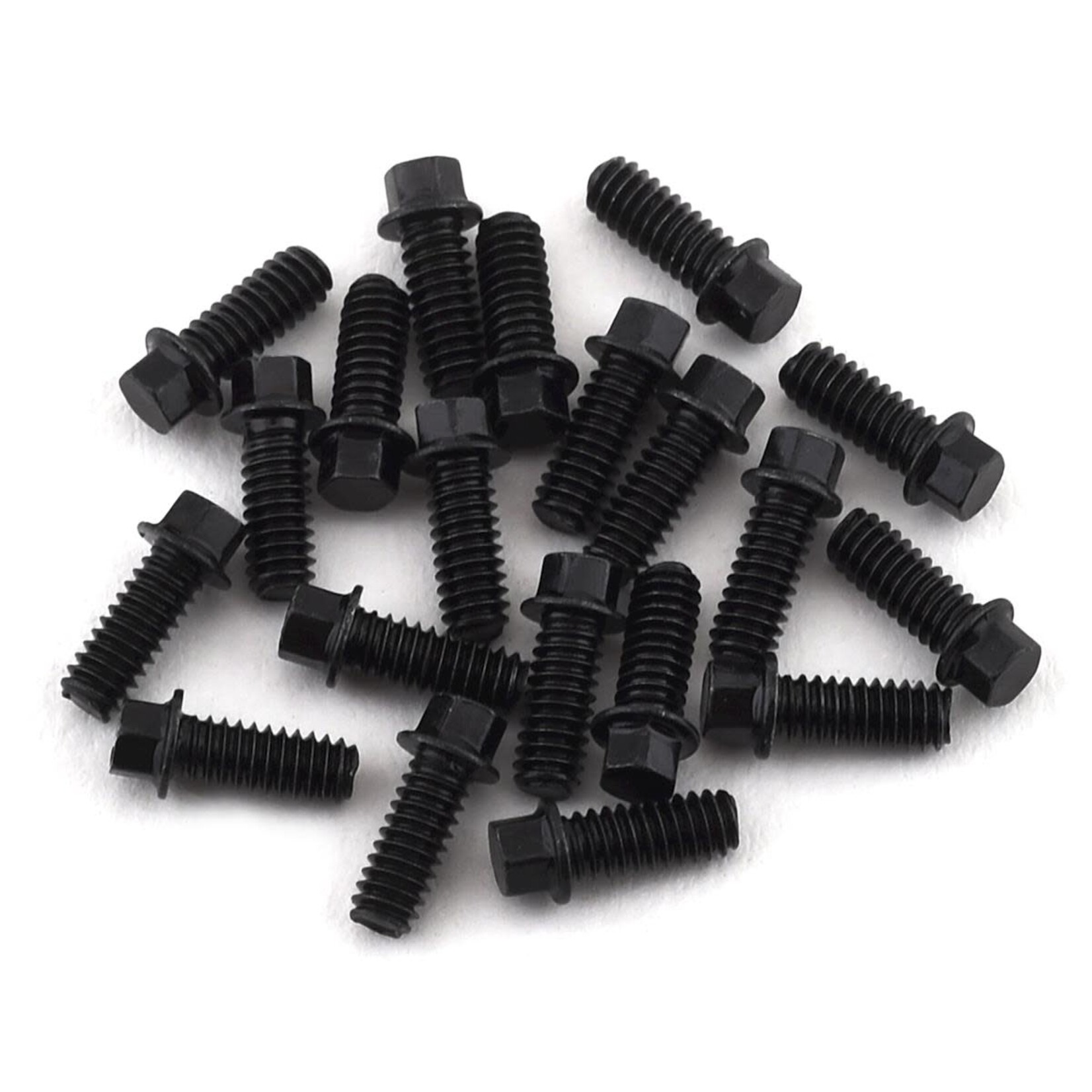SSD RC #SSD00372 SSD RC 2x5mm Scale Hex Bolts (Black) (20)