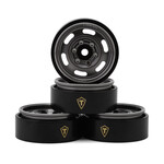 Treal Treal Hobby Type E 1.0" 6-Slot Beadlock Wheels (Titanium) (4) (21.9g) #X003GZCO6Z