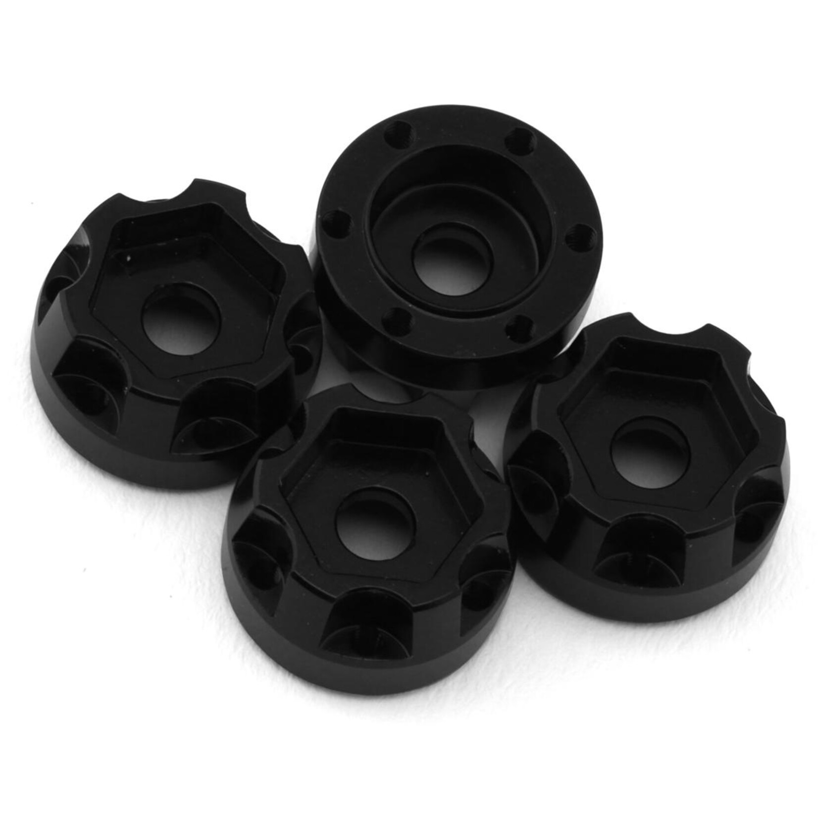 Treal #X00396C7SV Treal Hobby Type D 1.0" Concave 6-Spoke Beadlock Wheels (Green) (4) (21.2g)