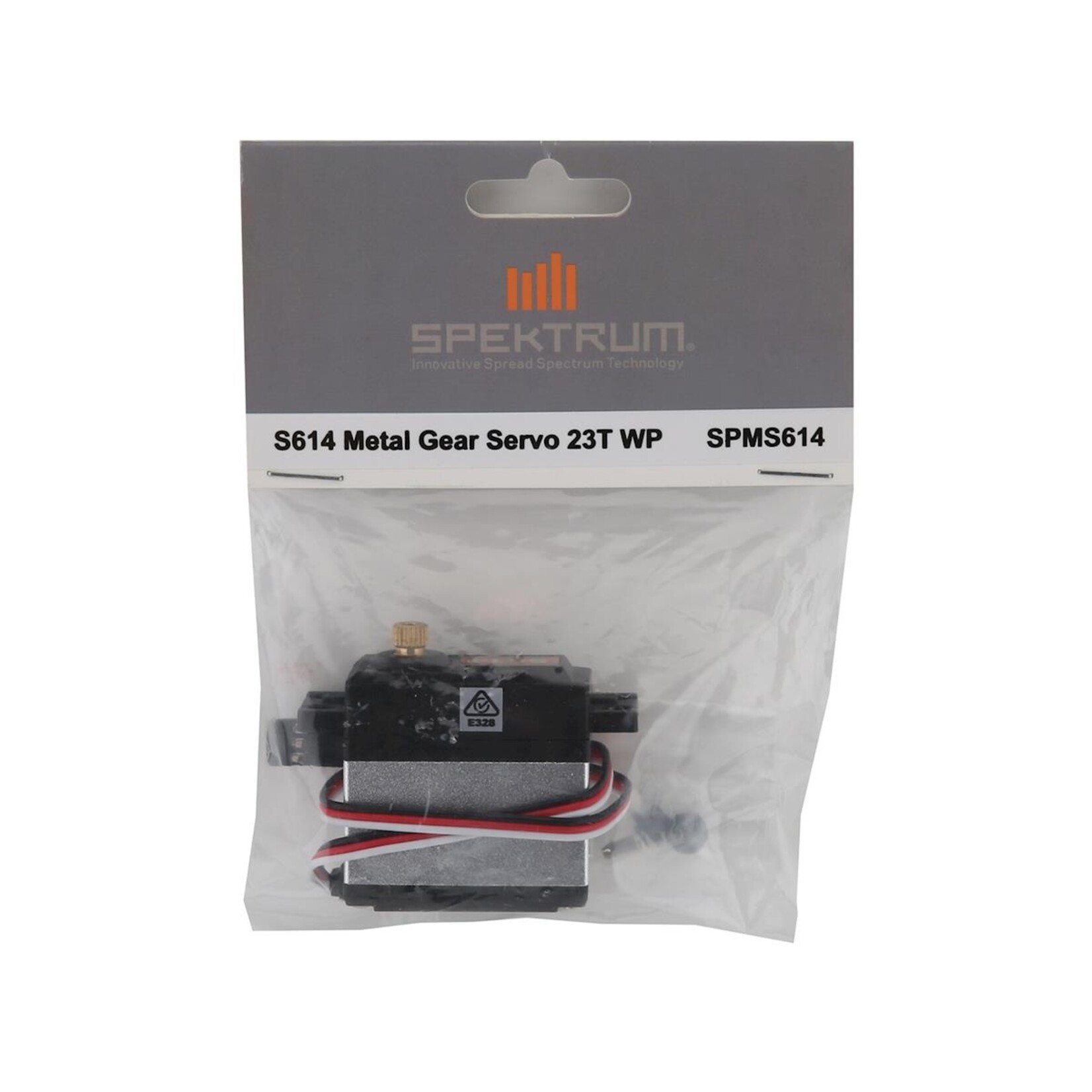 Spektrum #SPMS614 Spektrum RC S614 Waterproof Metal Gear Servo (23T)