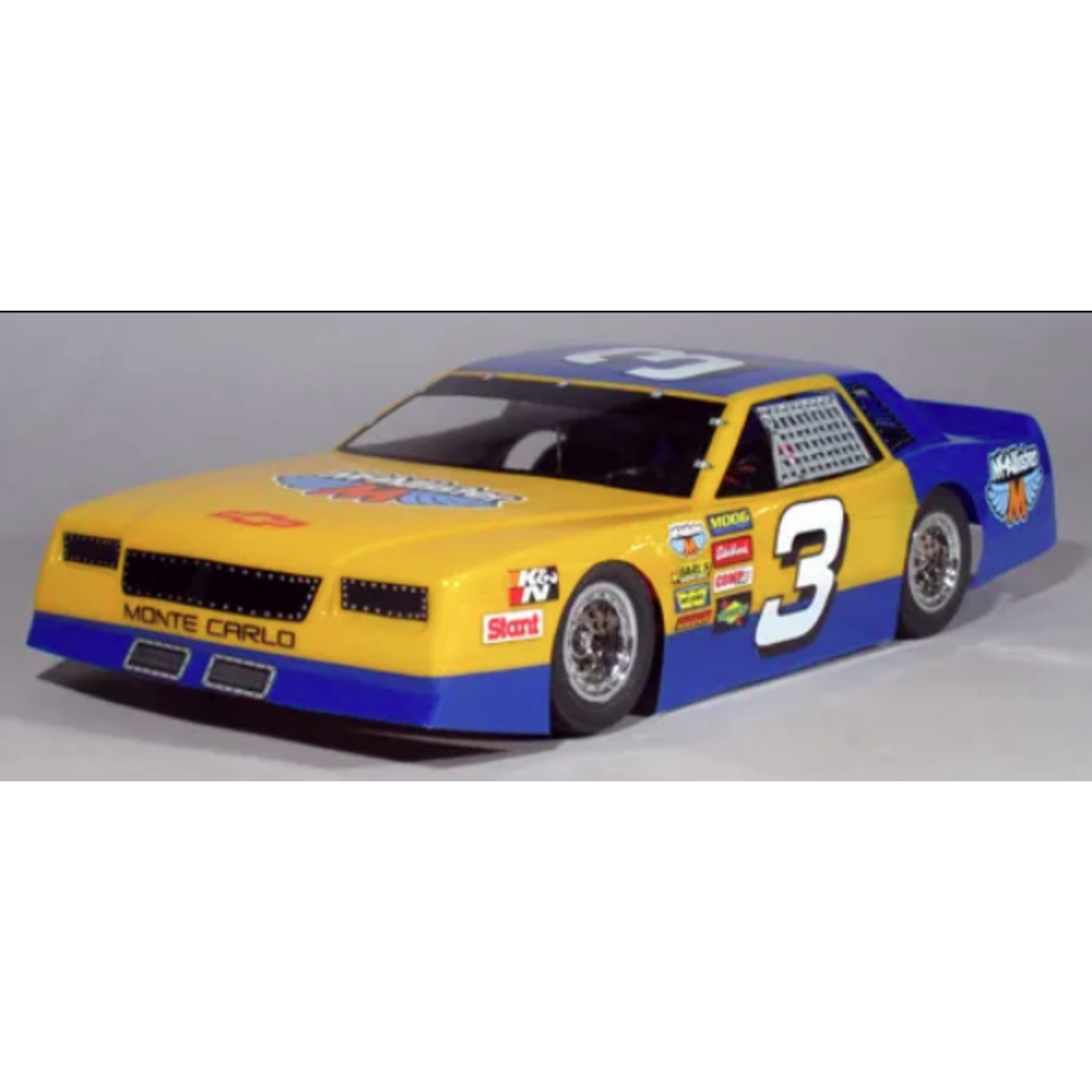 McAllister Racing #267 McAllister Racing 1/18 Monte Carlo Street Stock Body (Clear)