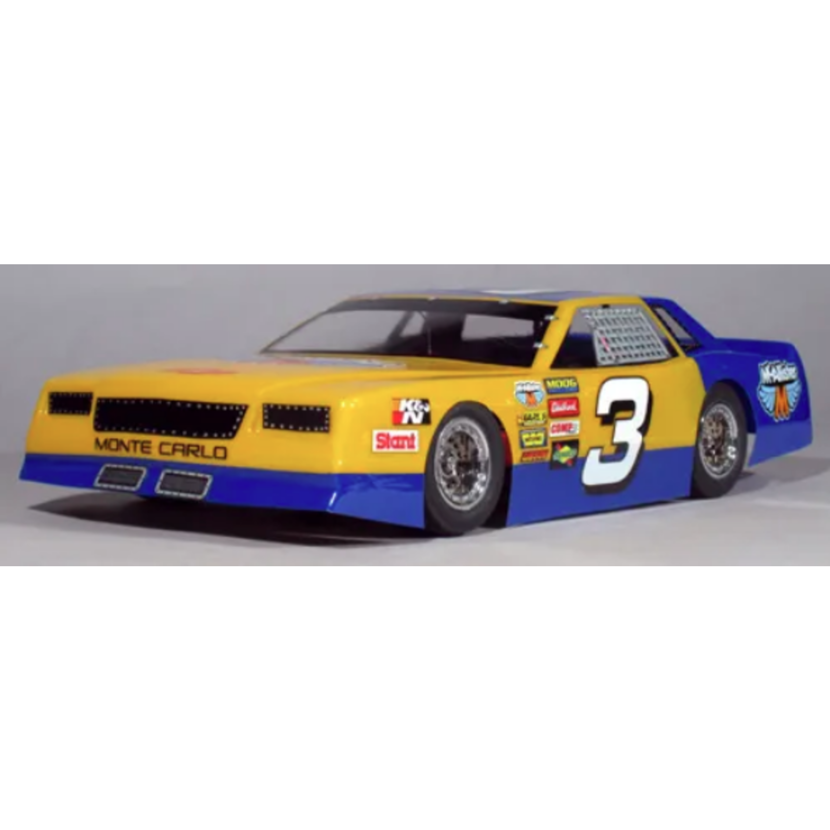 McAllister Racing #267 McAllister Racing 1/18 Monte Carlo Street Stock Body (Clear)