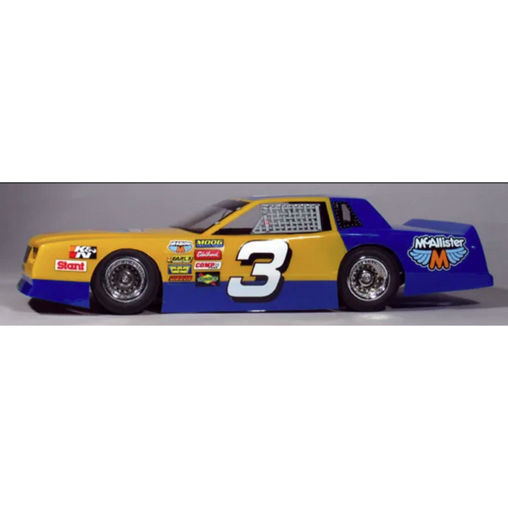 McAllister Racing 1/18 Monte Carlo Street Stock Body (Clear