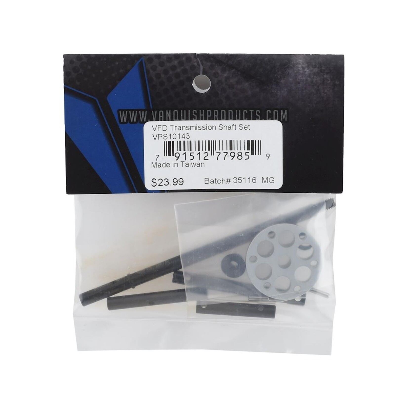 Vanquish Products #VPS10143 Vanquish Products VFD Transmission Shaft Set