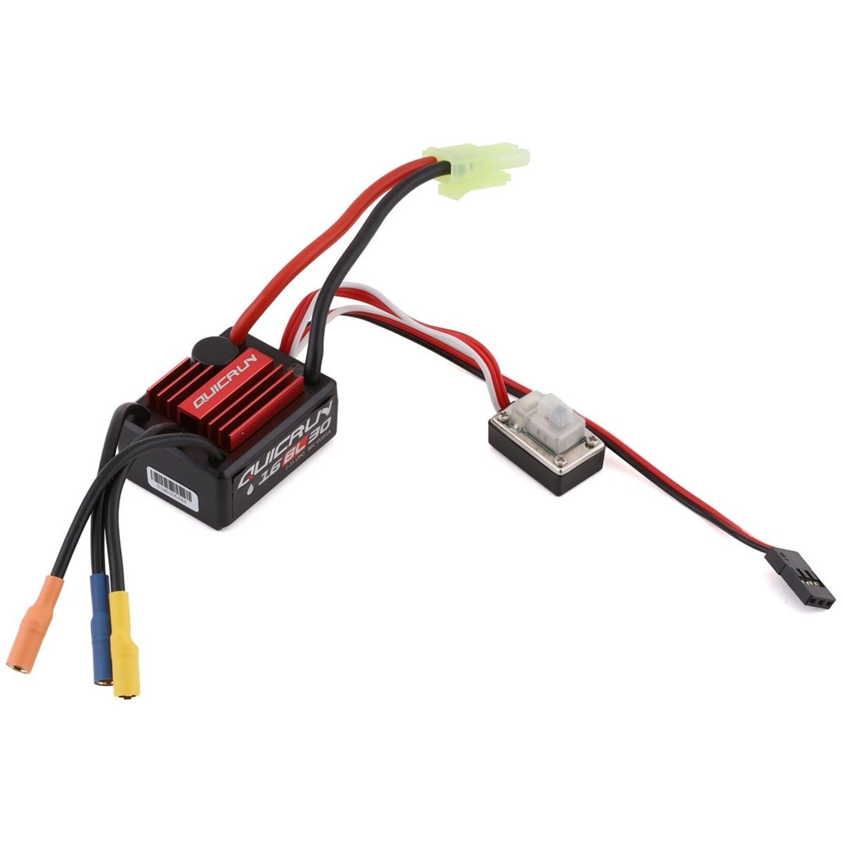 Hobbywing #30110000 Hobbywing Quicrun WP-16BL30 Waterproof 1/18th Scale Brushless ESC