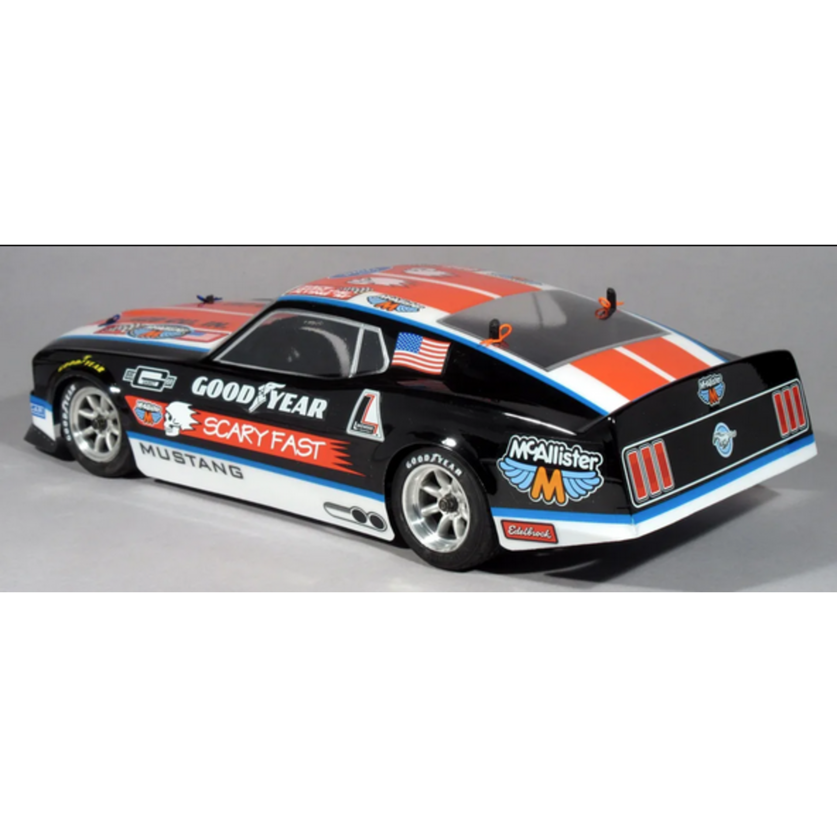 McAllister Racing McAllister Racing 1969 Mustang VTA Body (Clear) #286