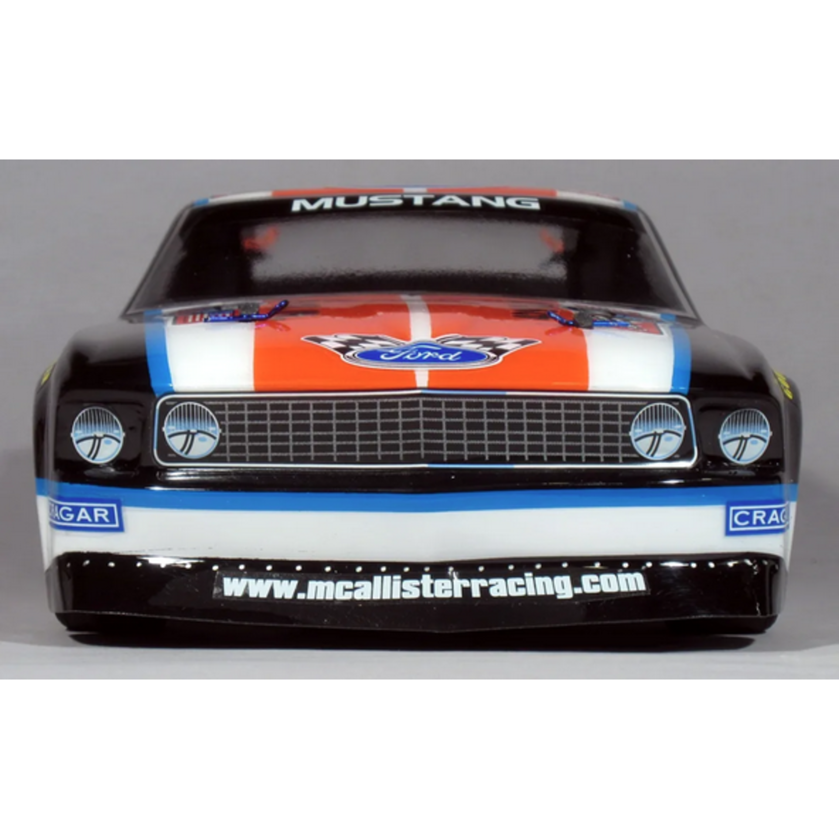 McAllister Racing McAllister Racing 1969 Mustang VTA Body (Clear) #286