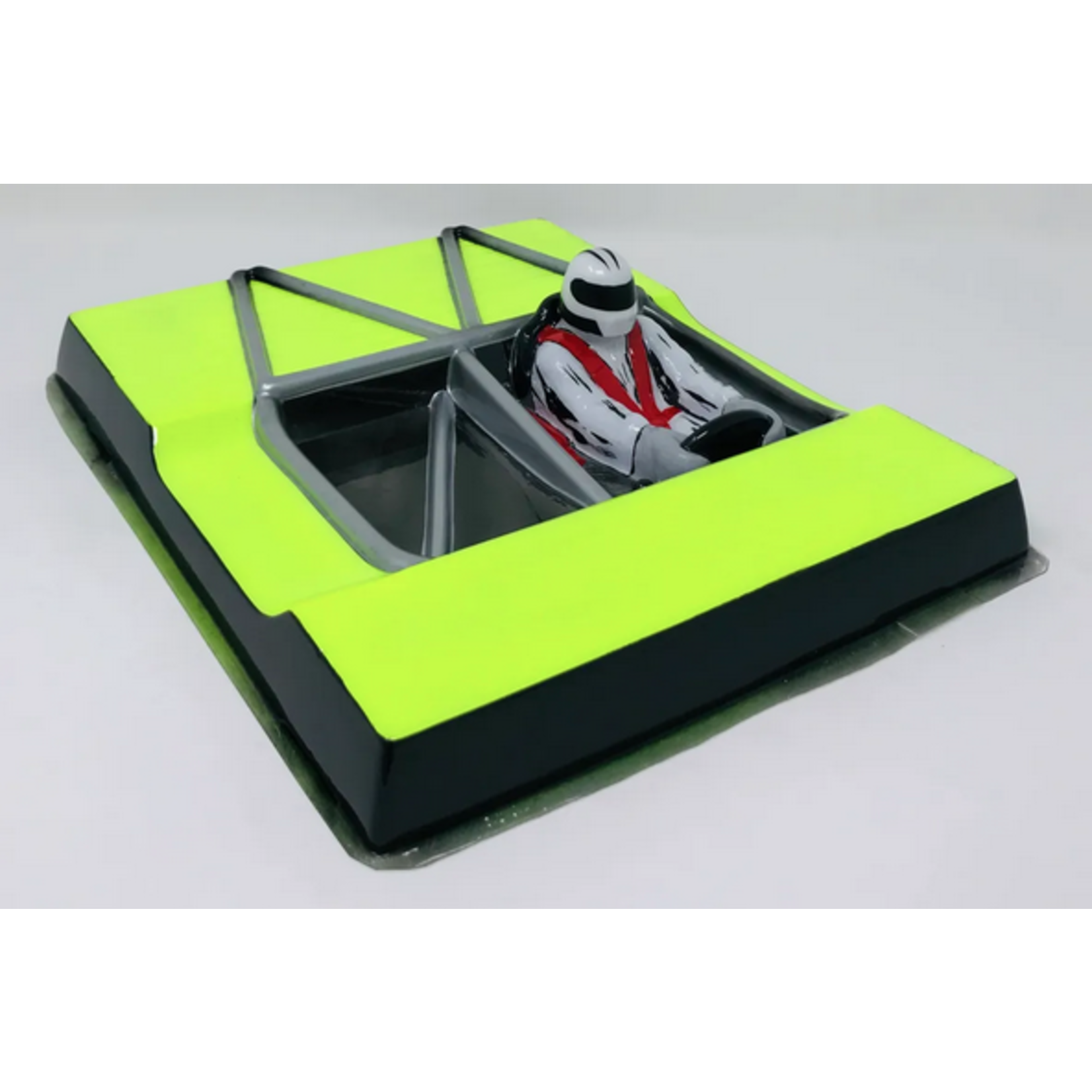 McAllister Racing #423 McAllister Racing 1/10 Stock Car Driver & Interior (Clear)