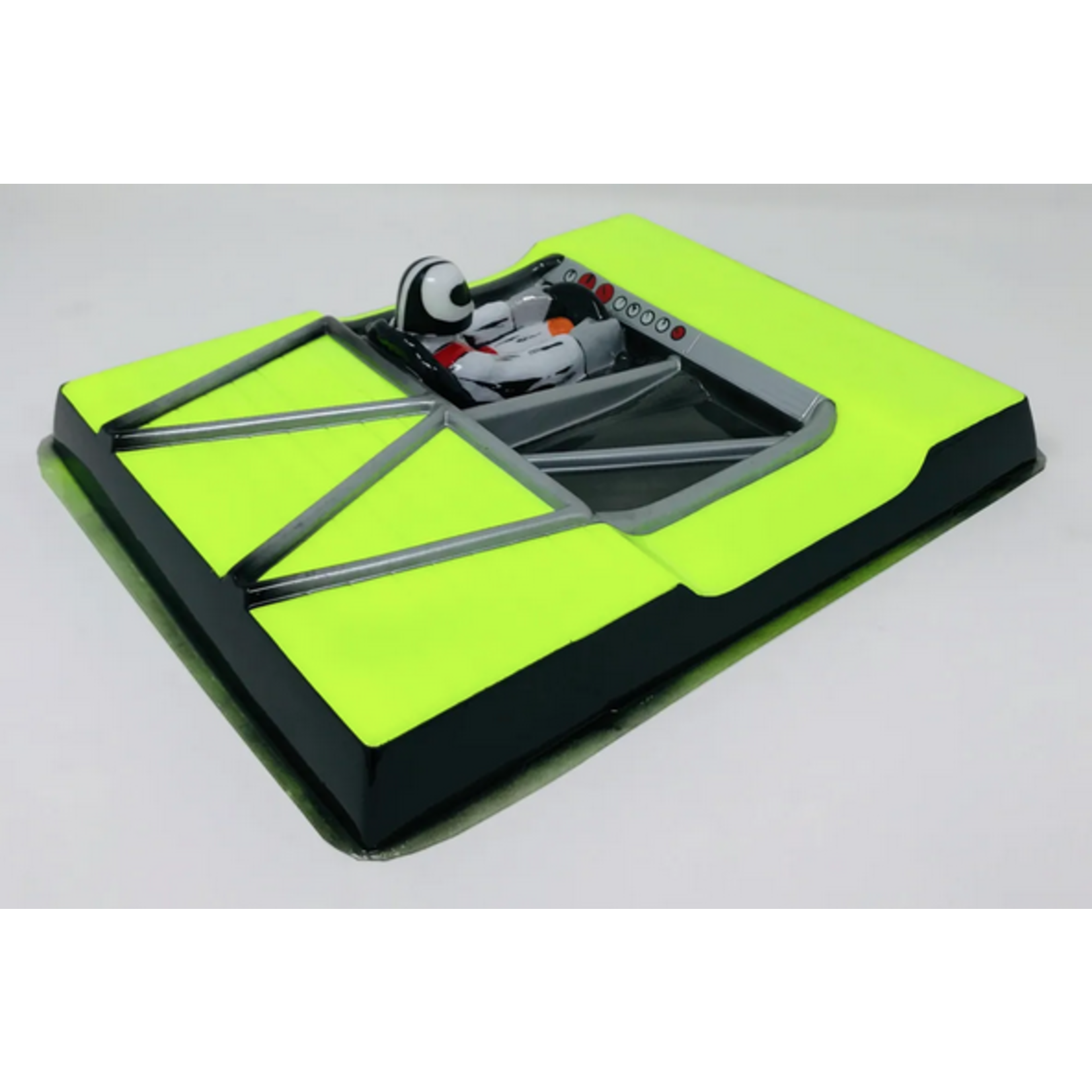 McAllister Racing #423 McAllister Racing 1/10 Stock Car Driver & Interior (Clear)