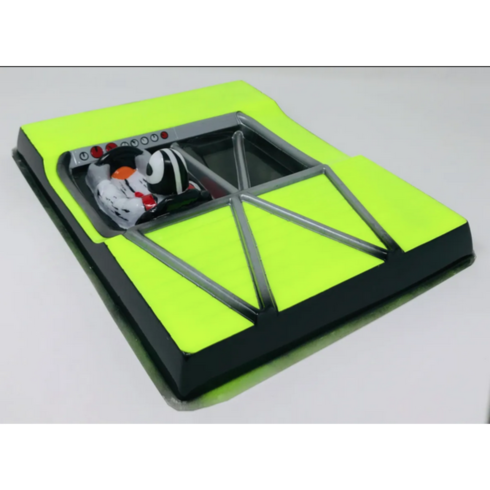 McAllister Racing #423 McAllister Racing 1/10 Stock Car Driver & Interior (Clear)