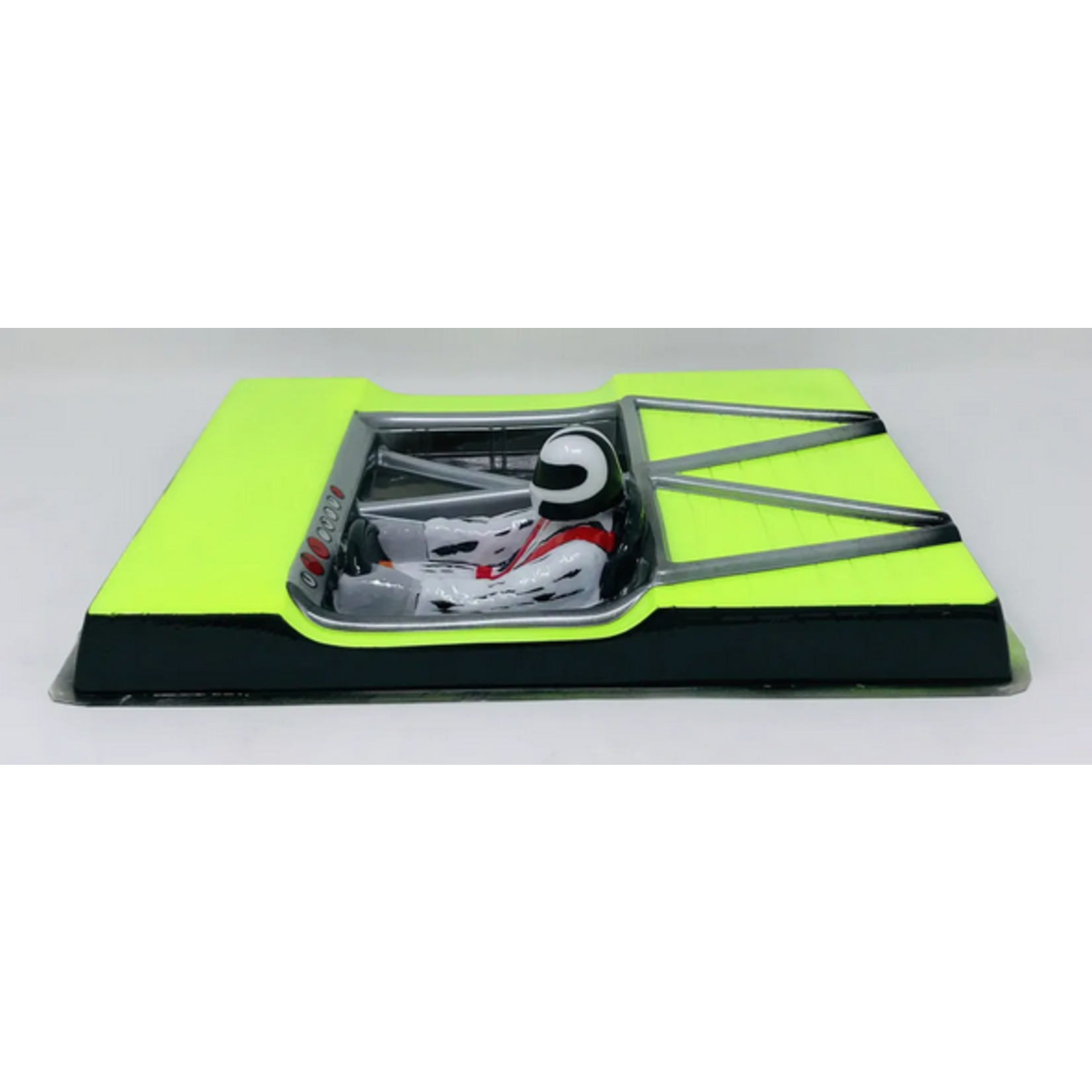 McAllister Racing #423 McAllister Racing 1/10 Stock Car Driver & Interior (Clear)