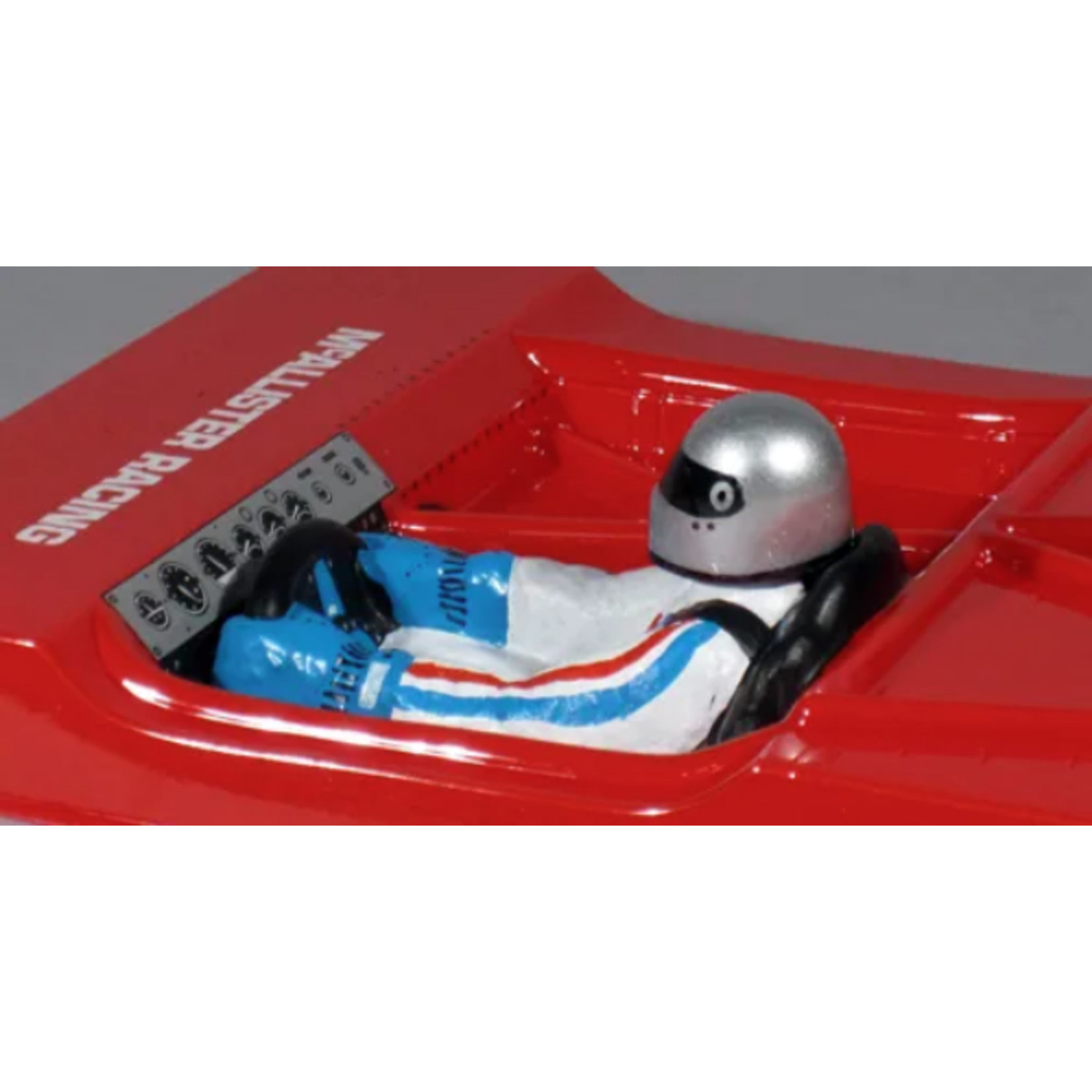 McAllister Racing #423 McAllister Racing 1/10 Stock Car Driver & Interior (Clear)