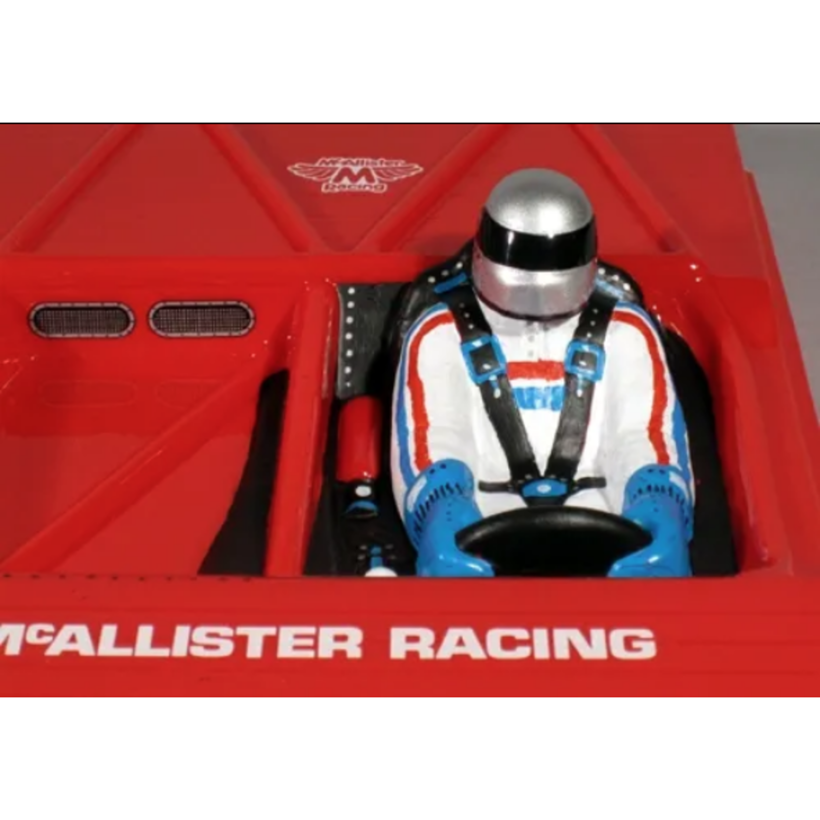 McAllister Racing McAllister Racing 1/10 Stock Car Driver & Interior (Clear) #423