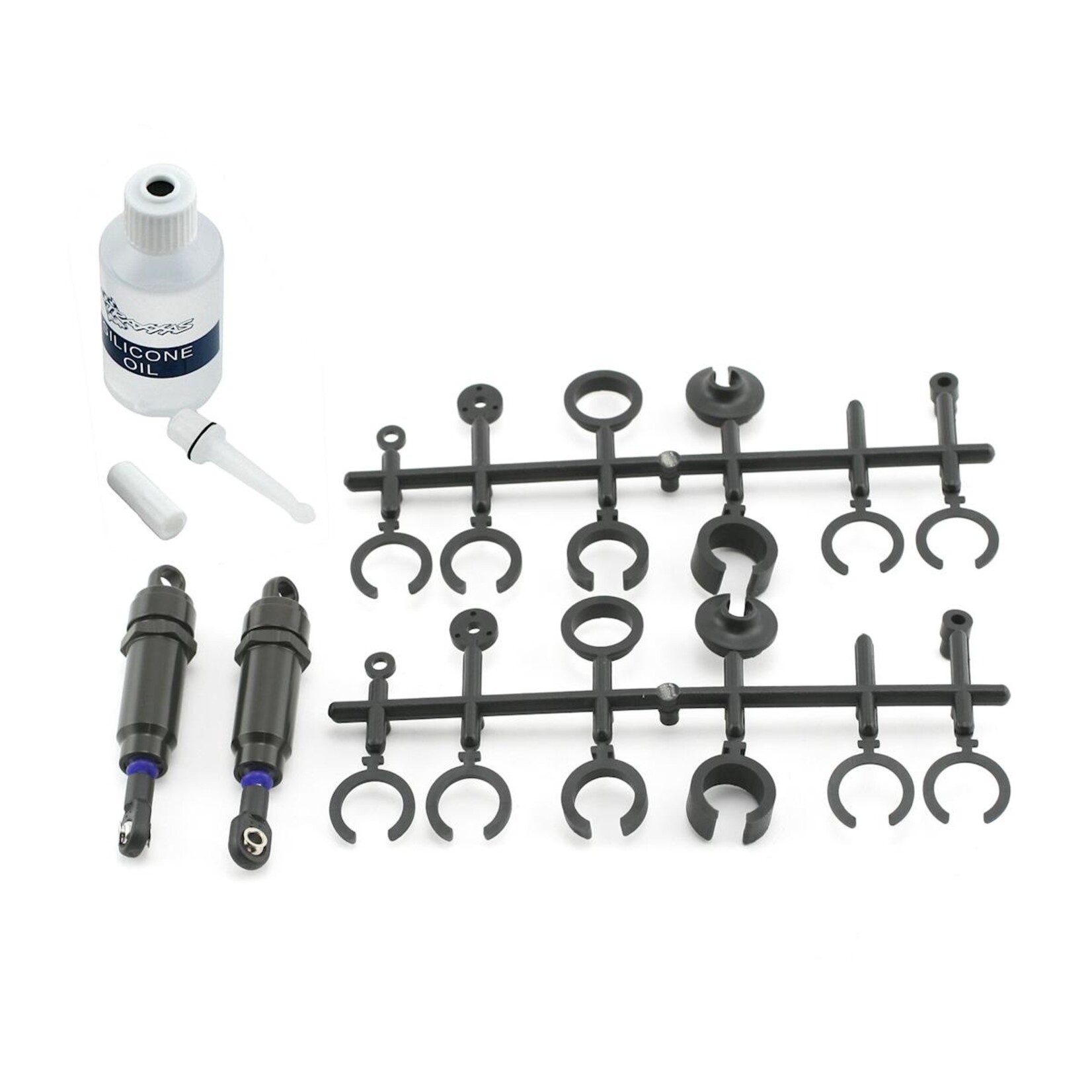 Traxxas #2660 Traxxas Hard Anodized Teflon Coated Big Bore Front Shock Set (Long) (2)