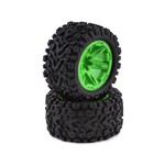 Traxxas #6773G Traxxas Talon EXT 2.8" Pre-Mounted Tires w/RXT Wheels (2) (Green)