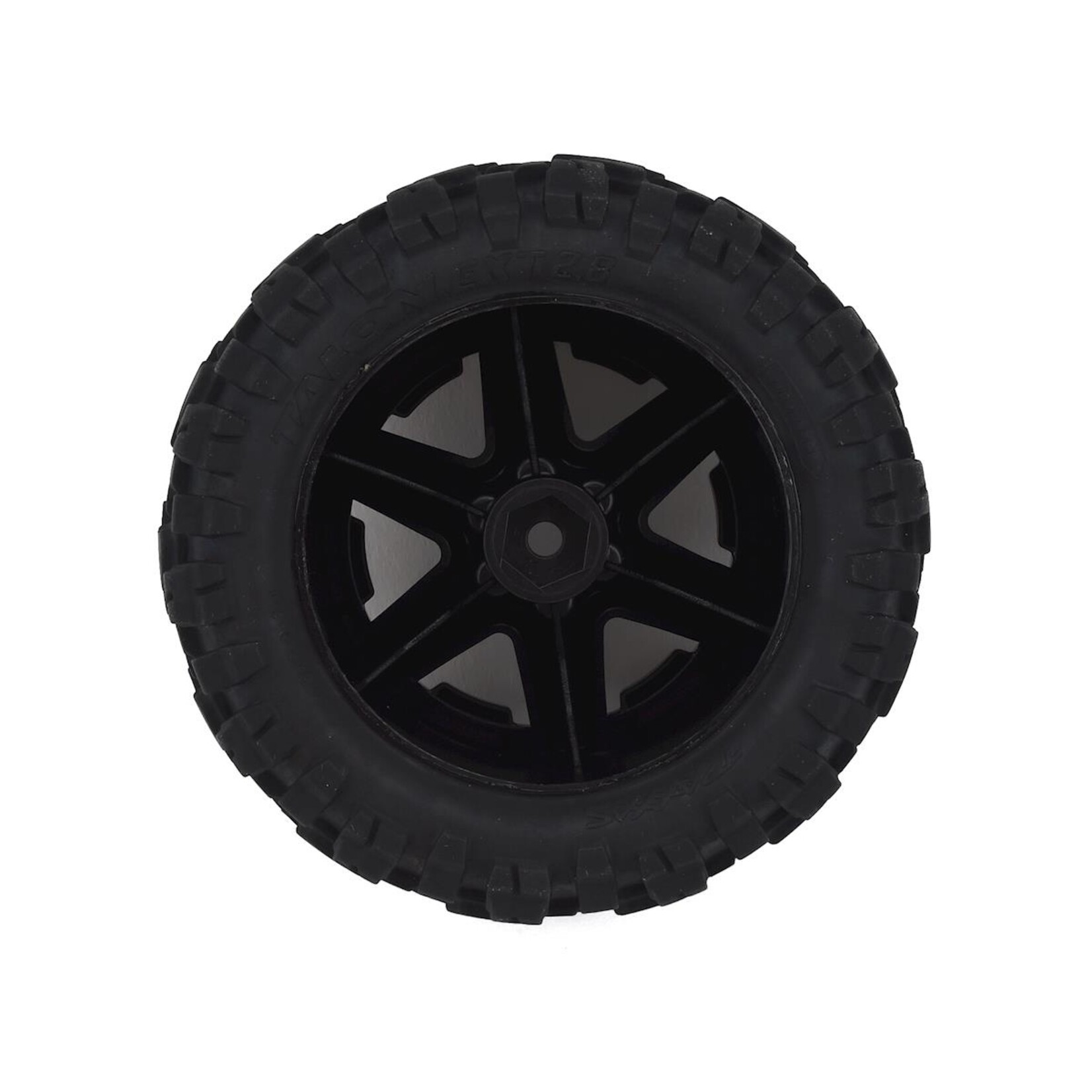 Traxxas Traxxas Talon EXT 2.8" Pre-Mounted Tires w/RXT Wheels (2) (Black Chrome) #6773X