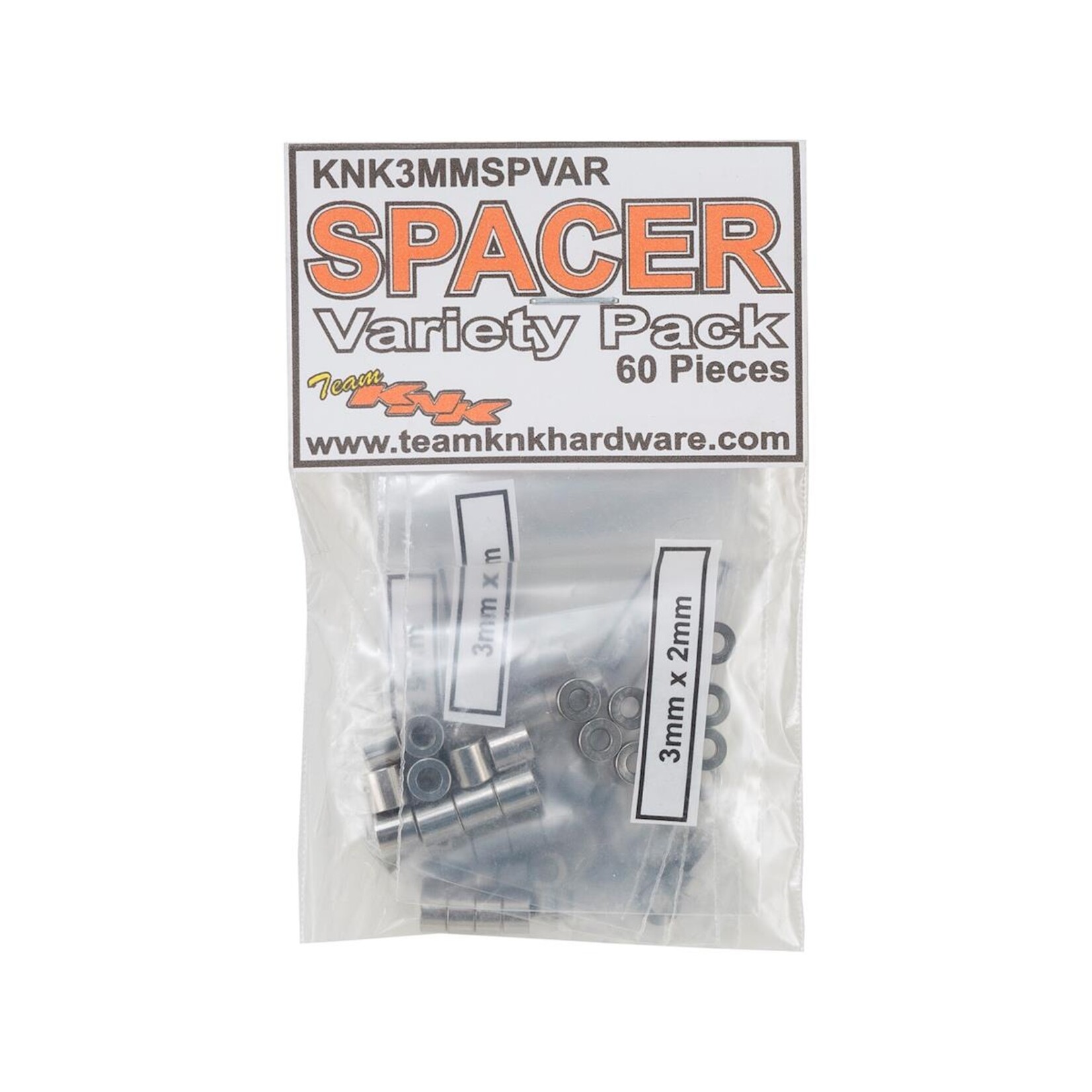 Team KNK #KNKSPVAR1  Team KNK Aluminum Spacer Variety Pack (60) (BLUE)