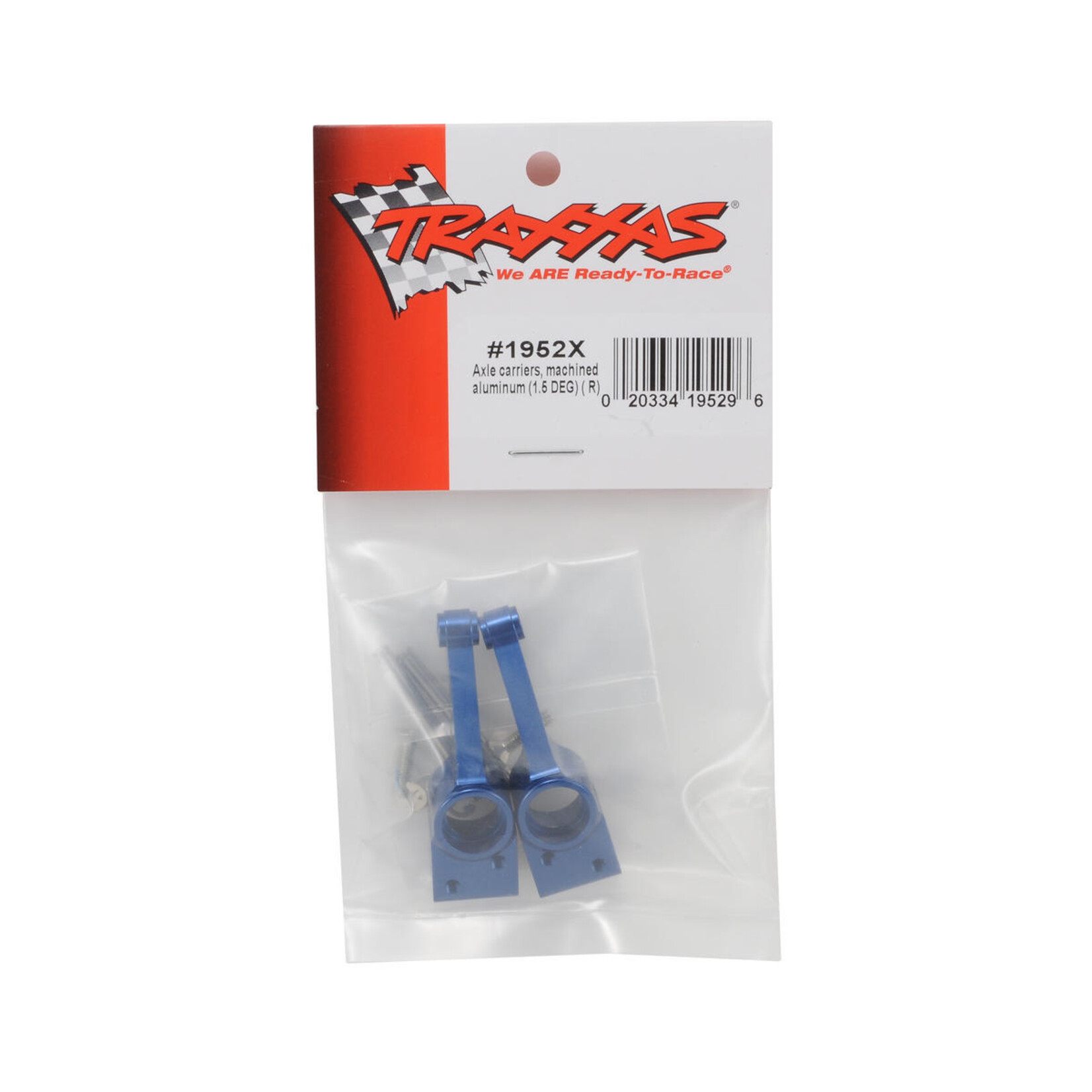 Traxxas #1952X Traxxas Rear Stub Axle Carriers (Blue) (2)