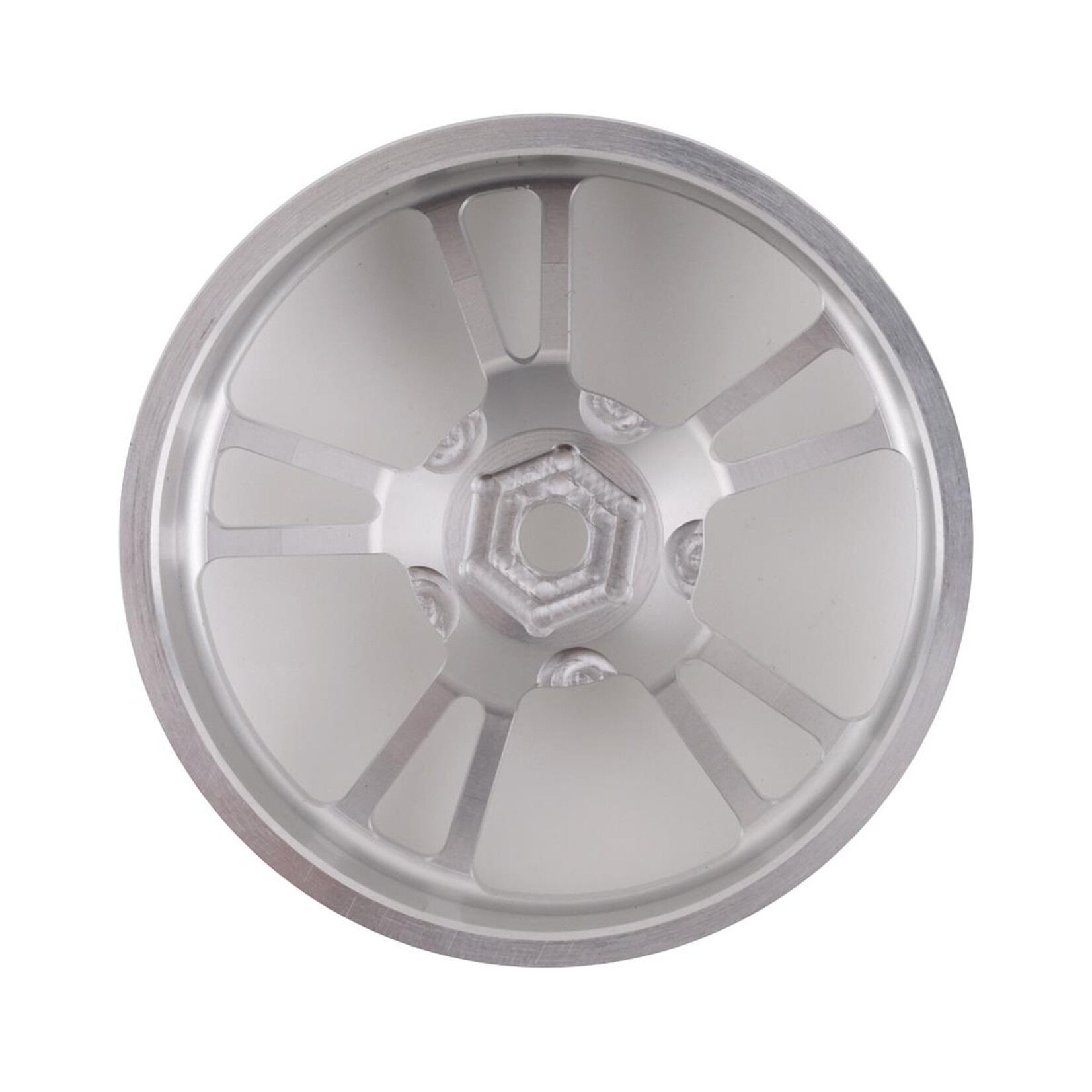 SSD RC #SSD00470 SSD RC V Spoke Aluminum Front 2.2” Drag Racing Wheels (Silver) (2)