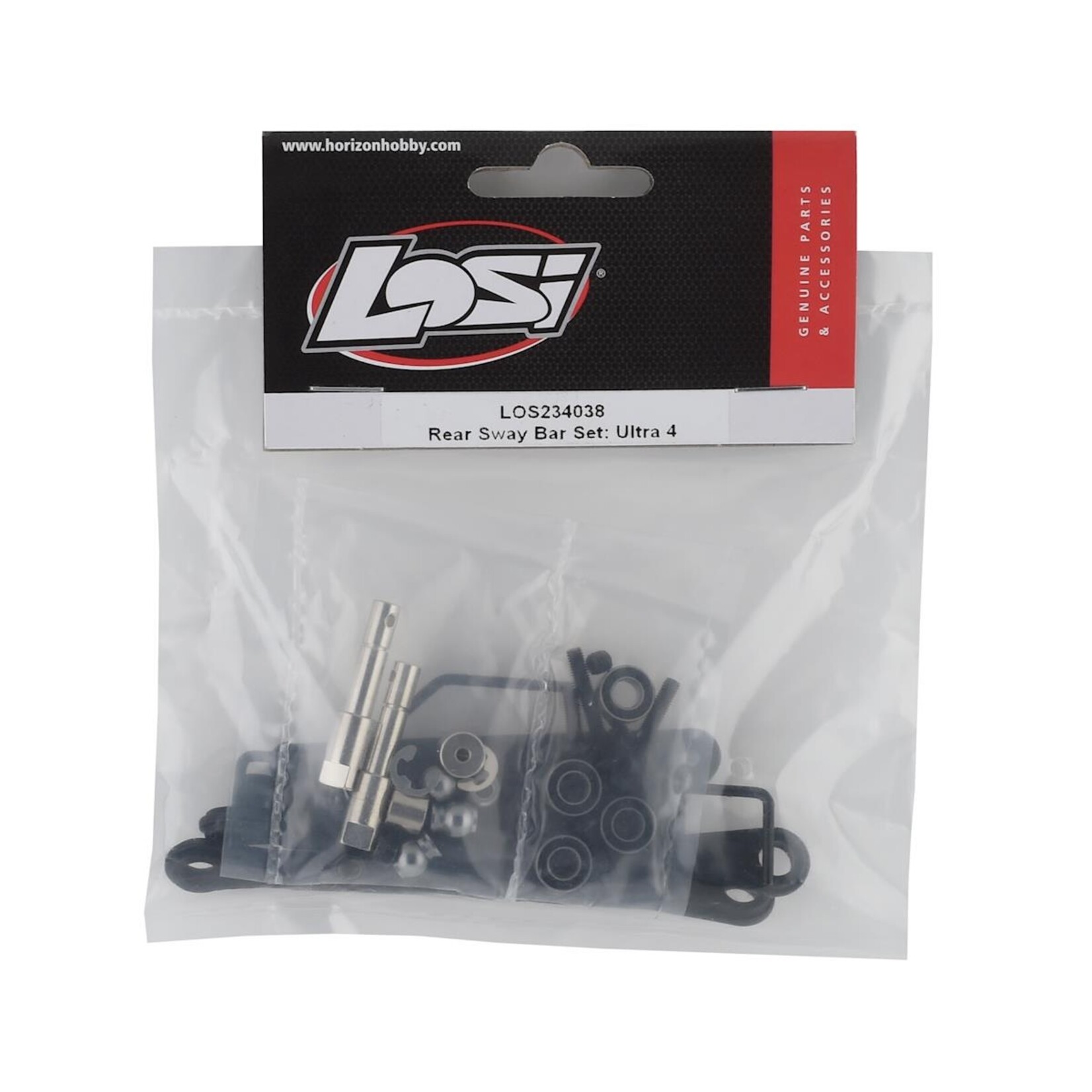 Losi #LOS234038 Losi Lasernut U4 Rear Sway Bar Set